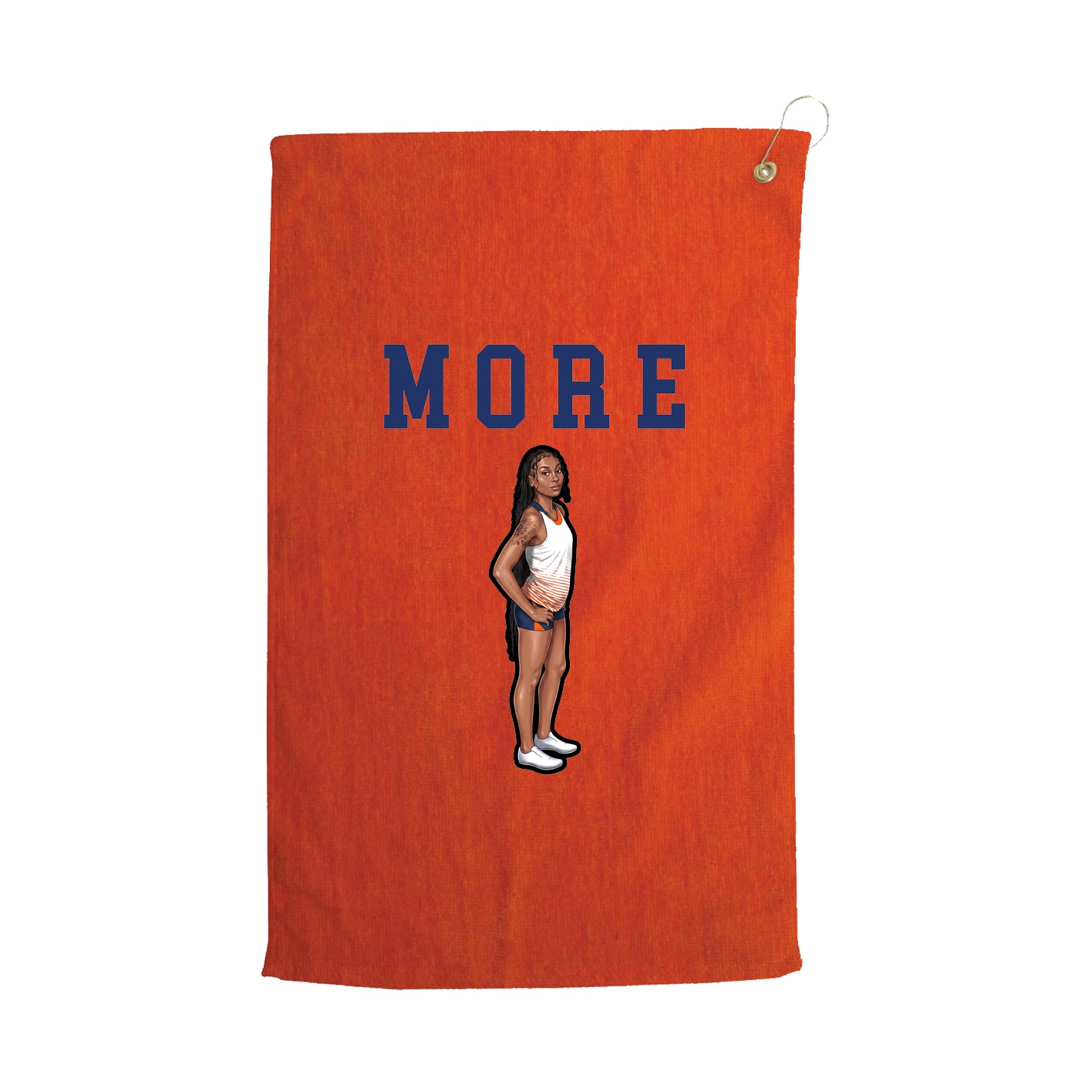 Golf Towel — Shirsey in Orange