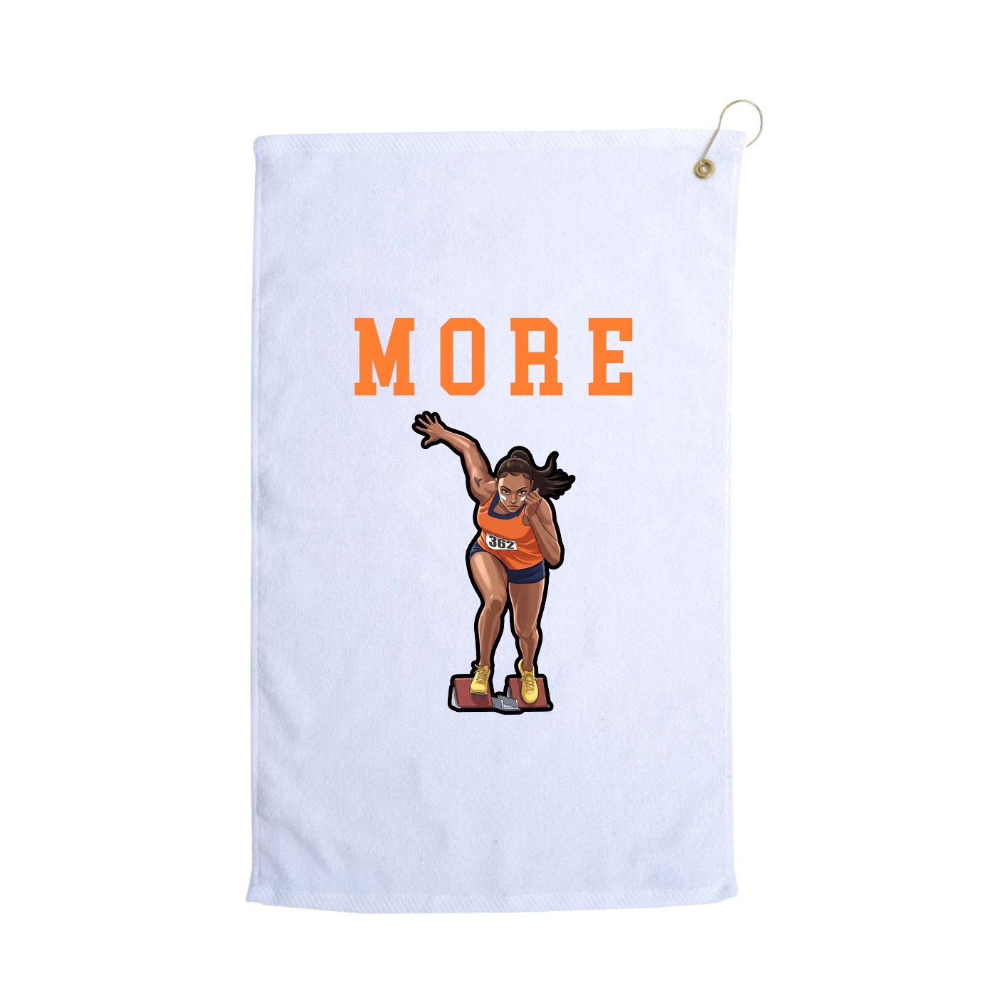 Golf Towel — Shirsey in White