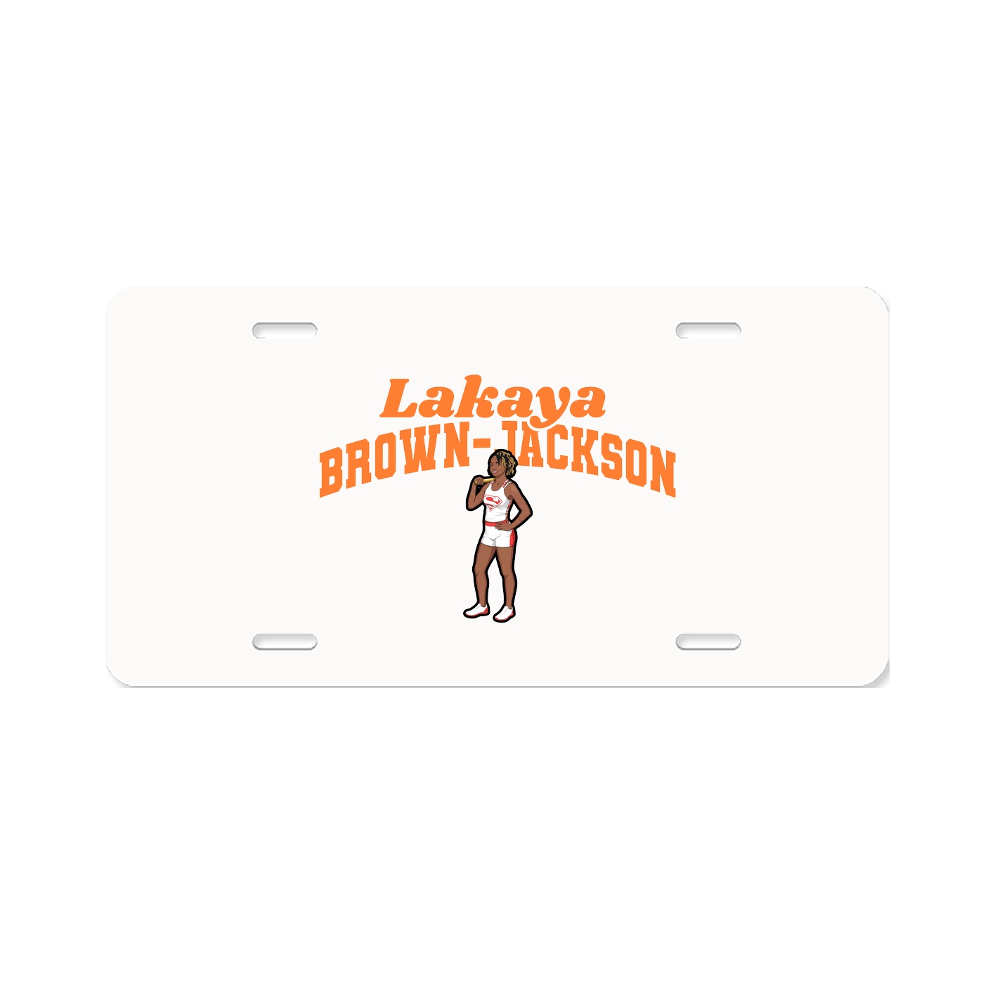 License Plate — Signature Arch in Classic