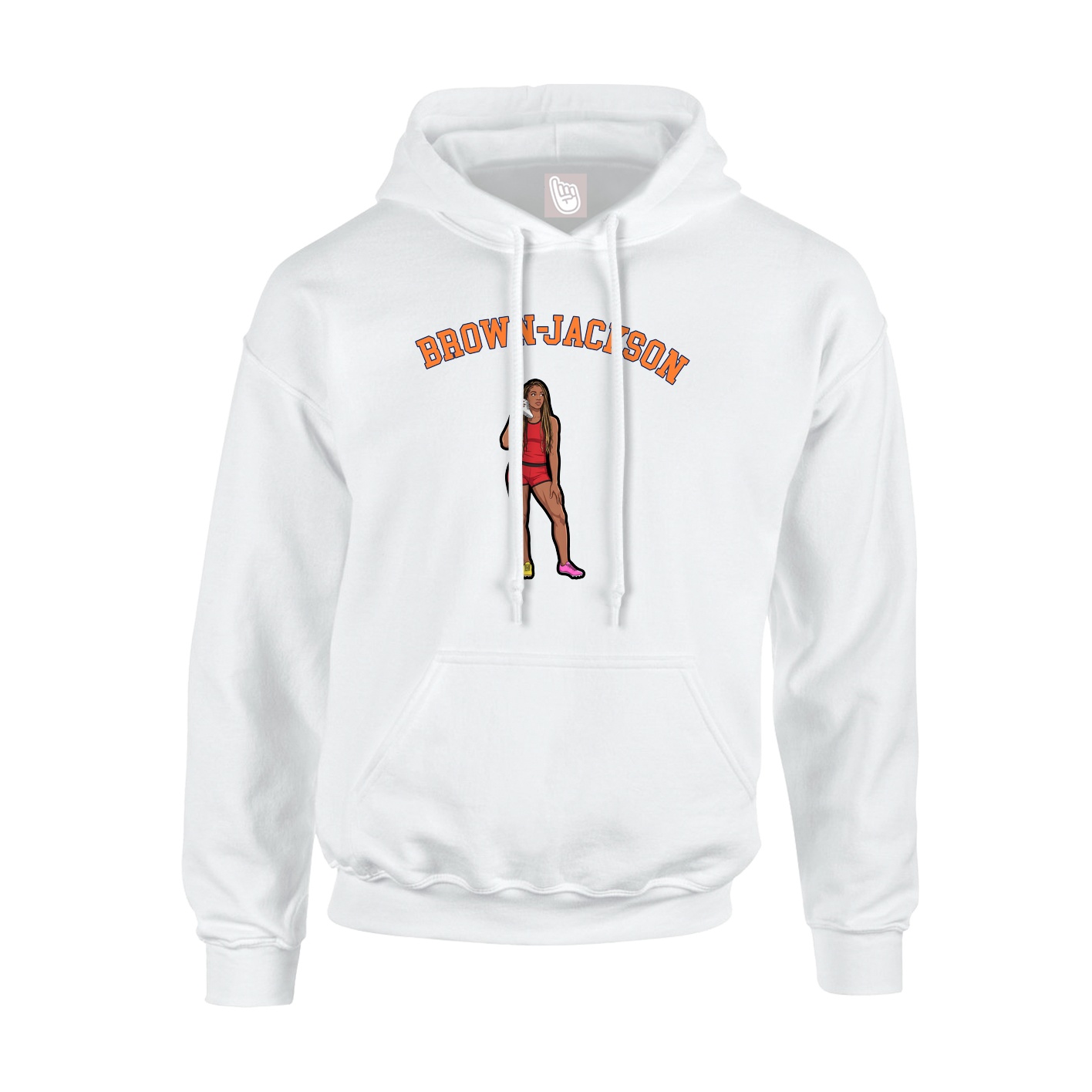 Youth Hoodie — Shirsey Arch in White