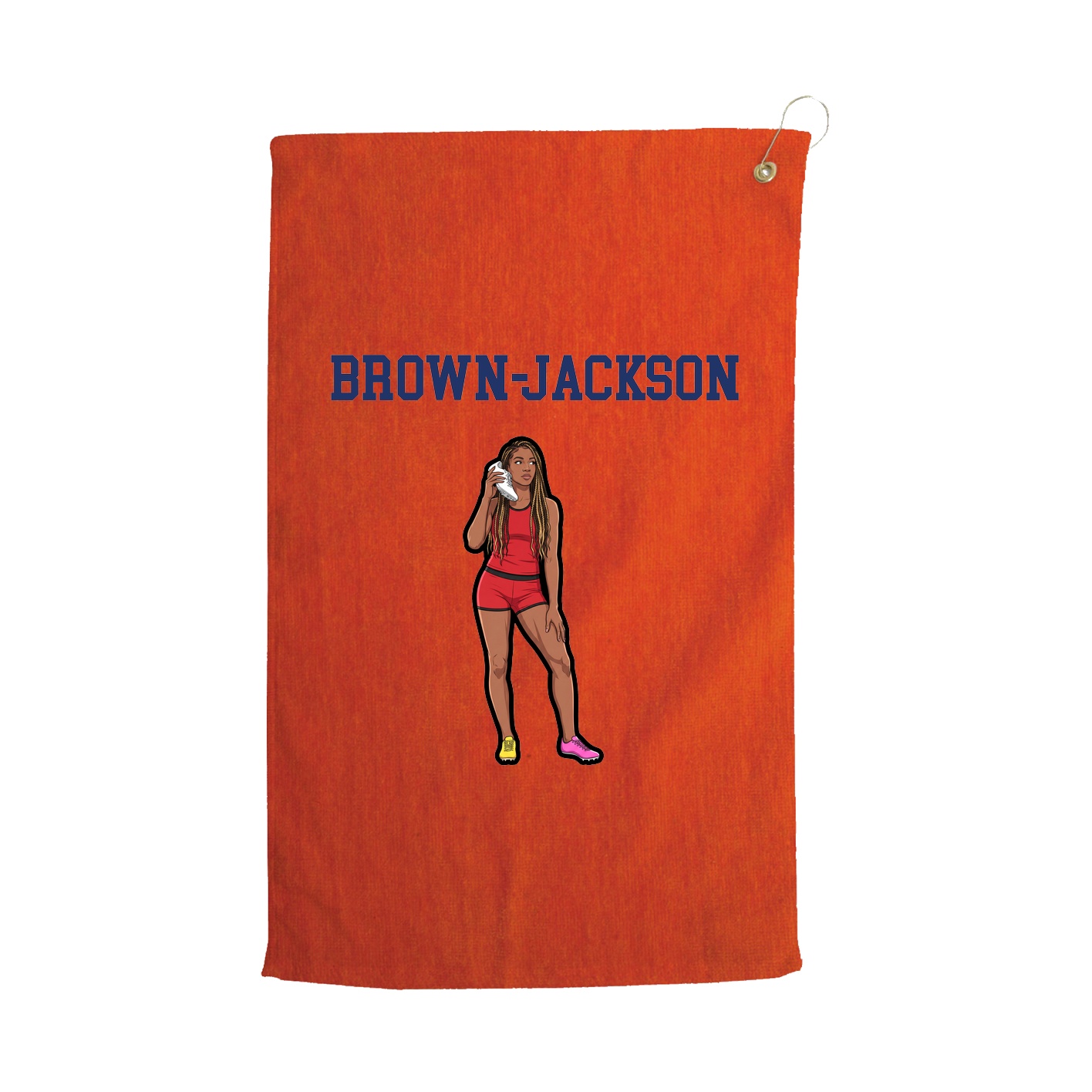 Golf Towel — Shirsey in Orange