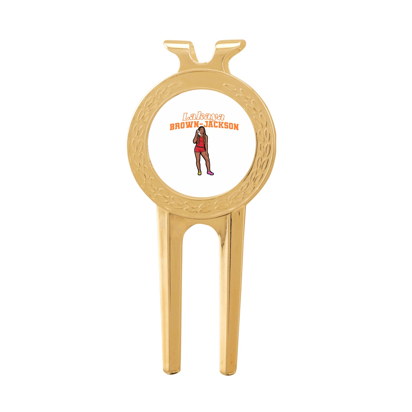 Divot Tool with Ball Marker — Name Arch in Classic