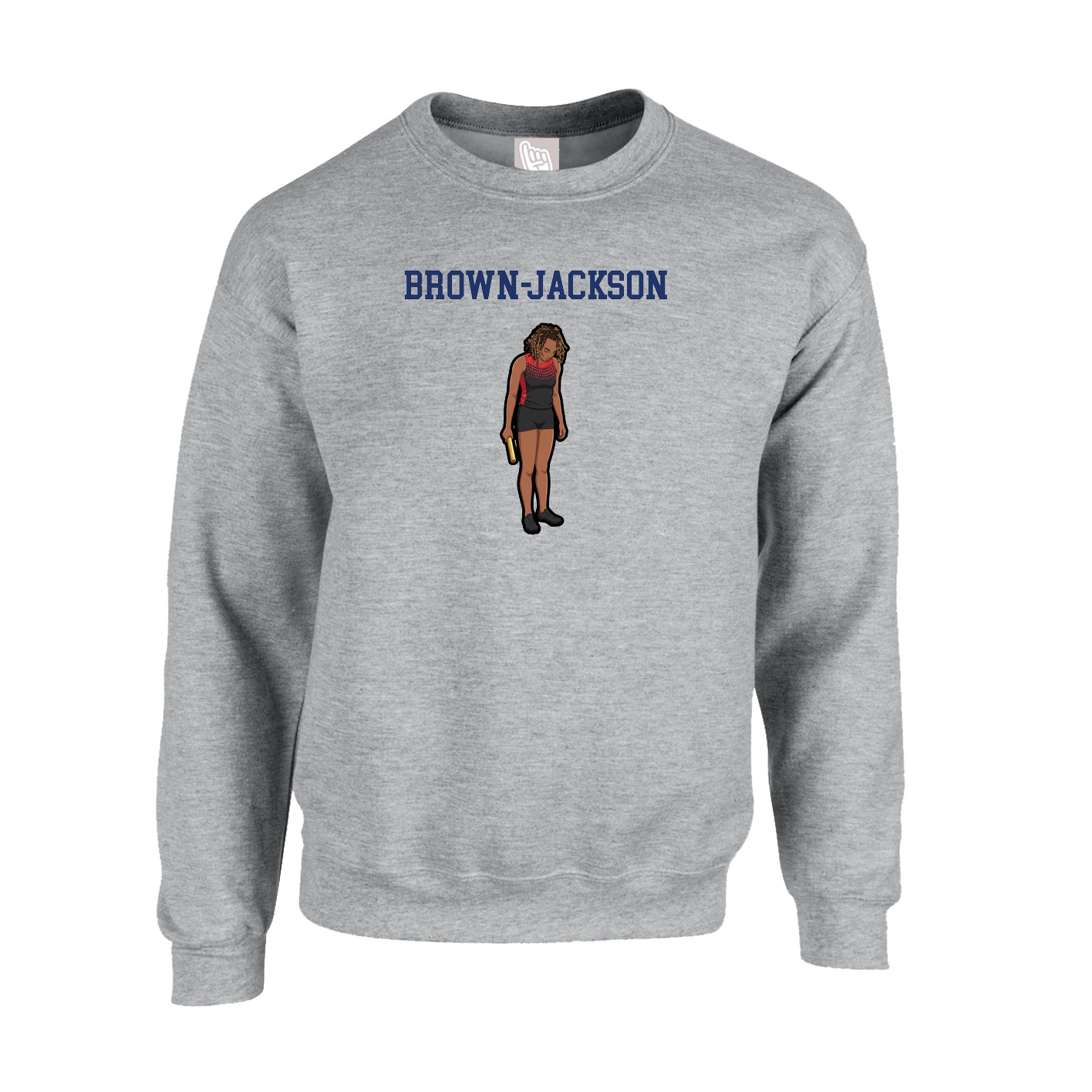 Fleece Crew — Shirsey in Grey