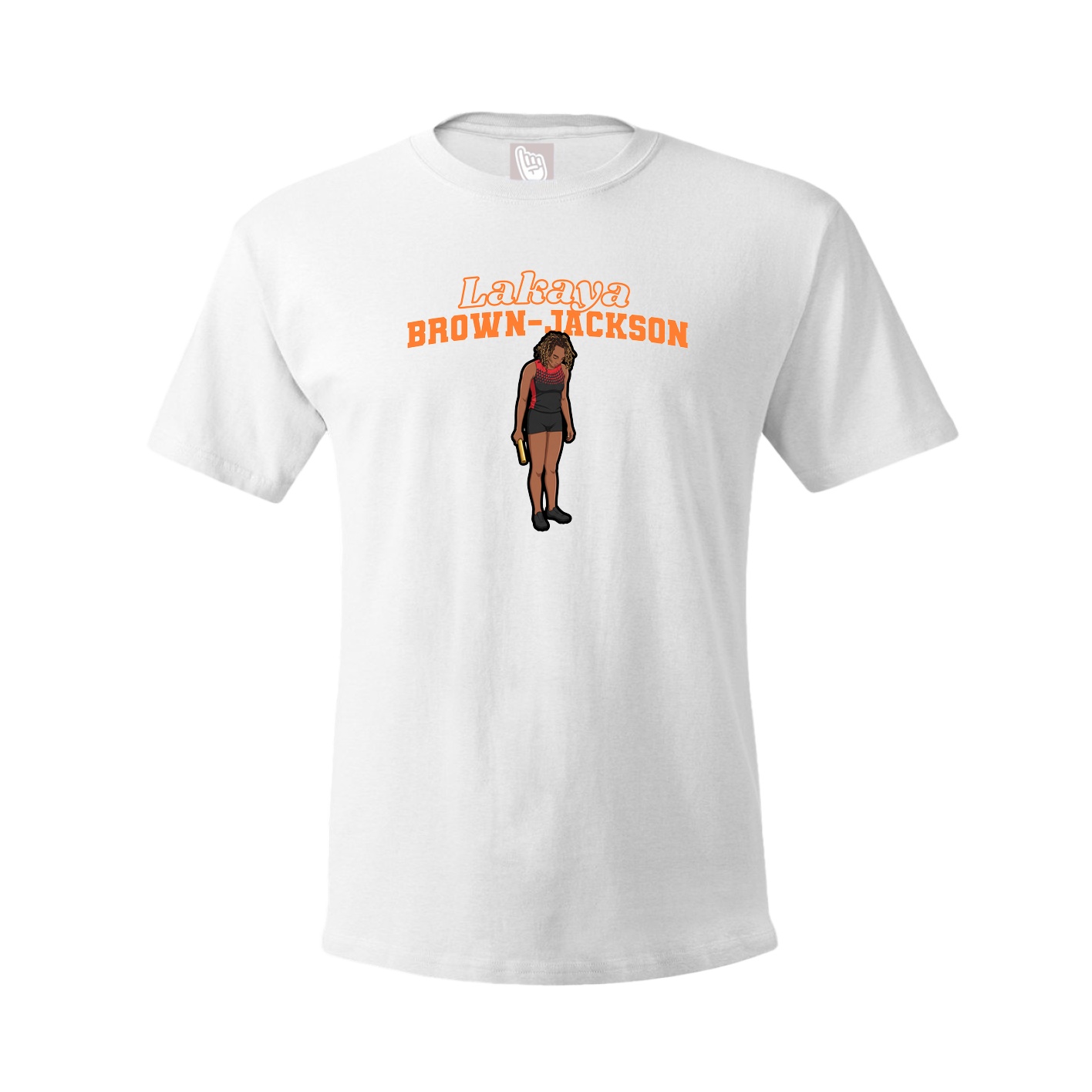 Tee — Name Arch in White