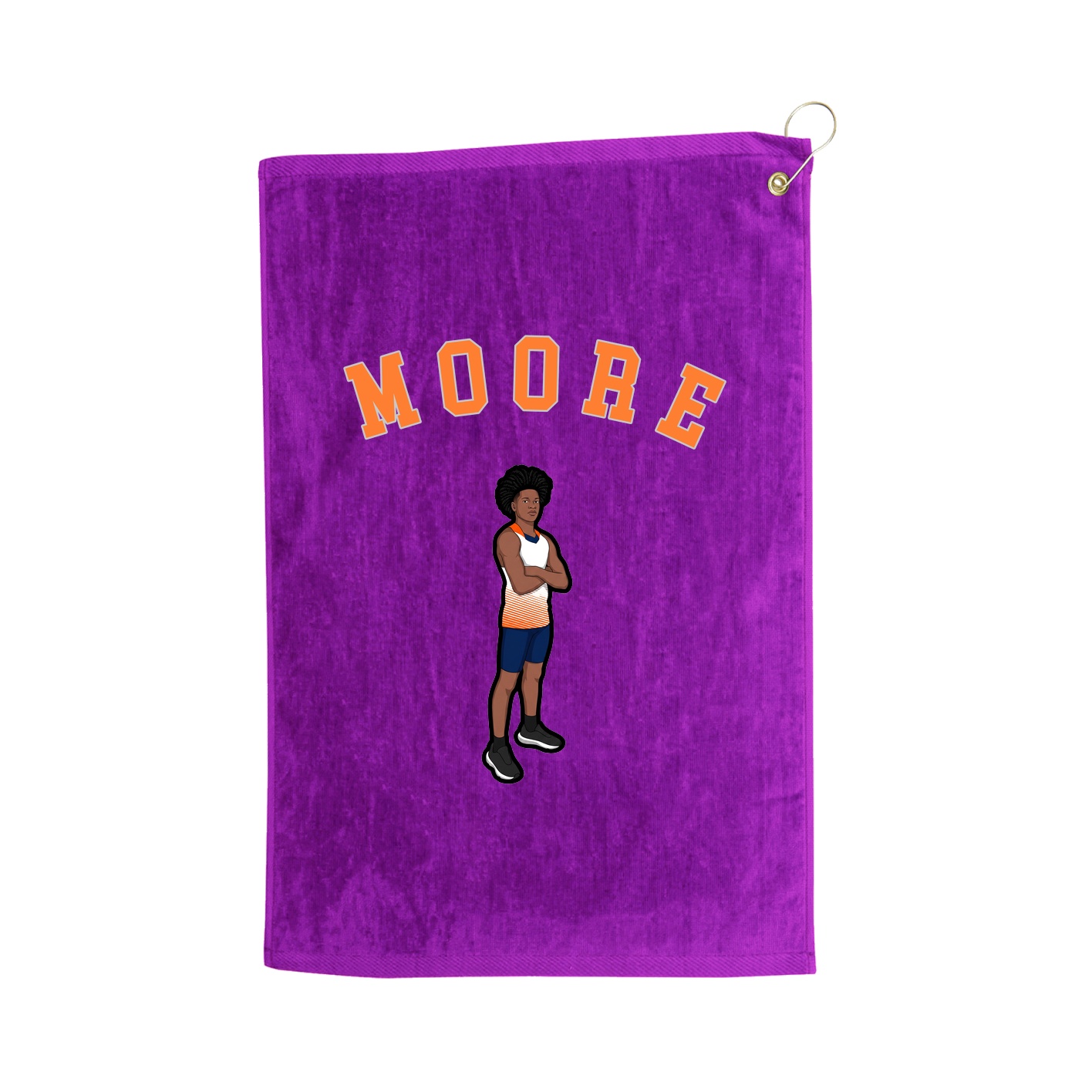 Golf Towel — Shirsey Arch in Purple