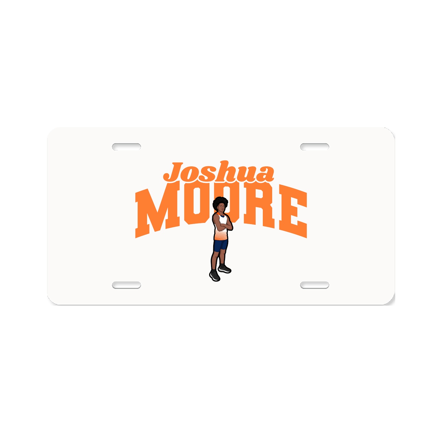 License Plate — Signature Arch in Classic