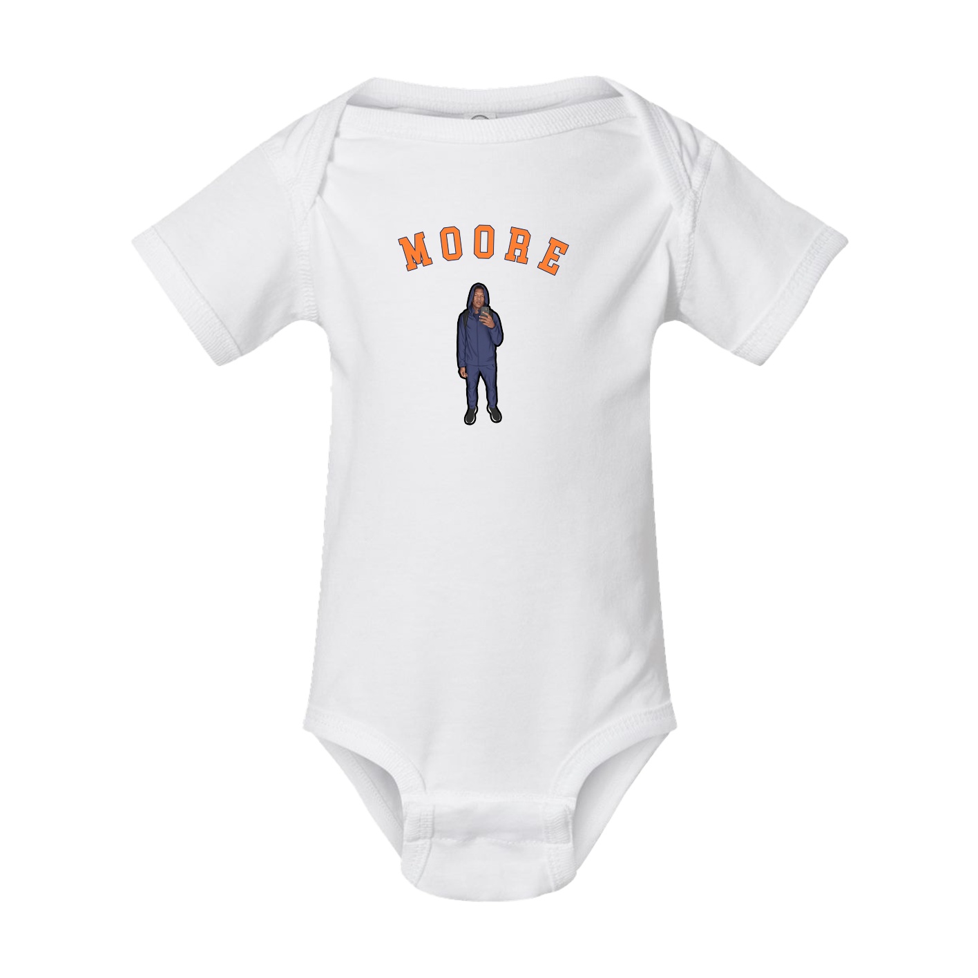 Baby Onesie — Shirsey Arch in White