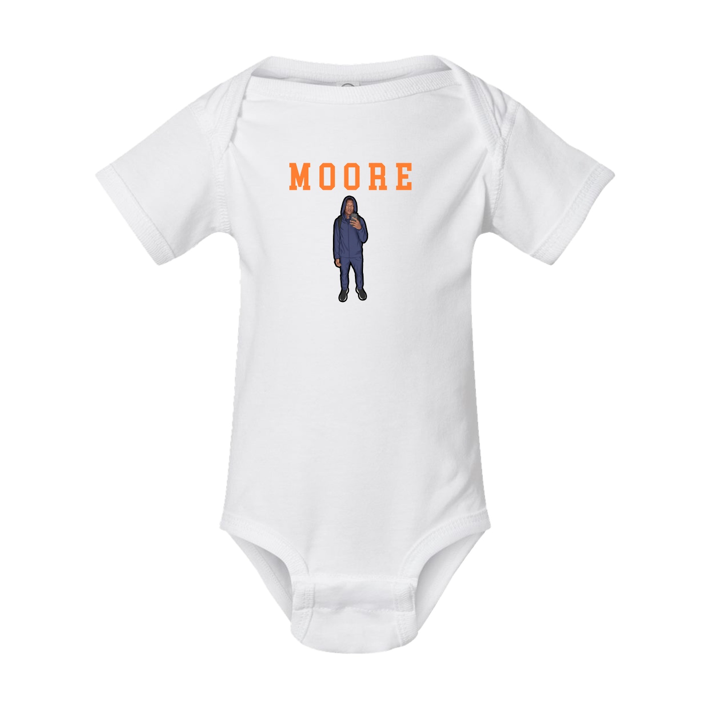 Baby Onesie — Shirsey in White