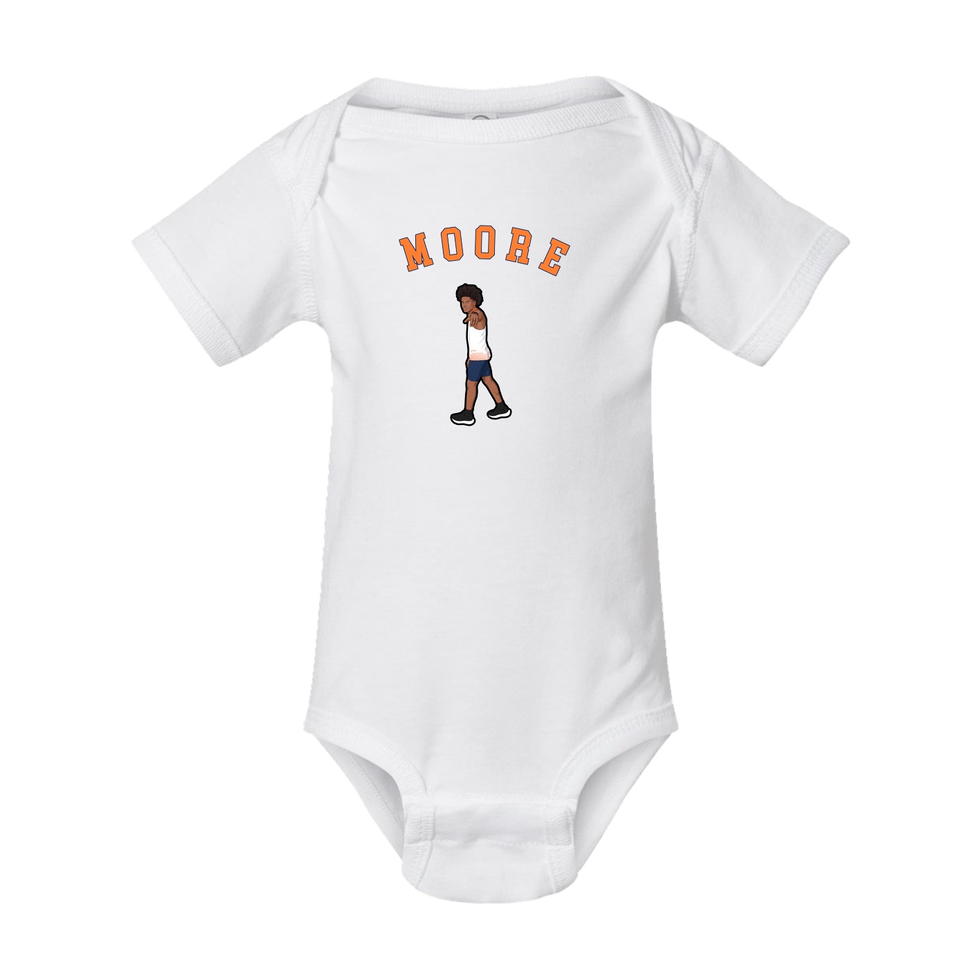 Baby Onesie — Shirsey Arch in White