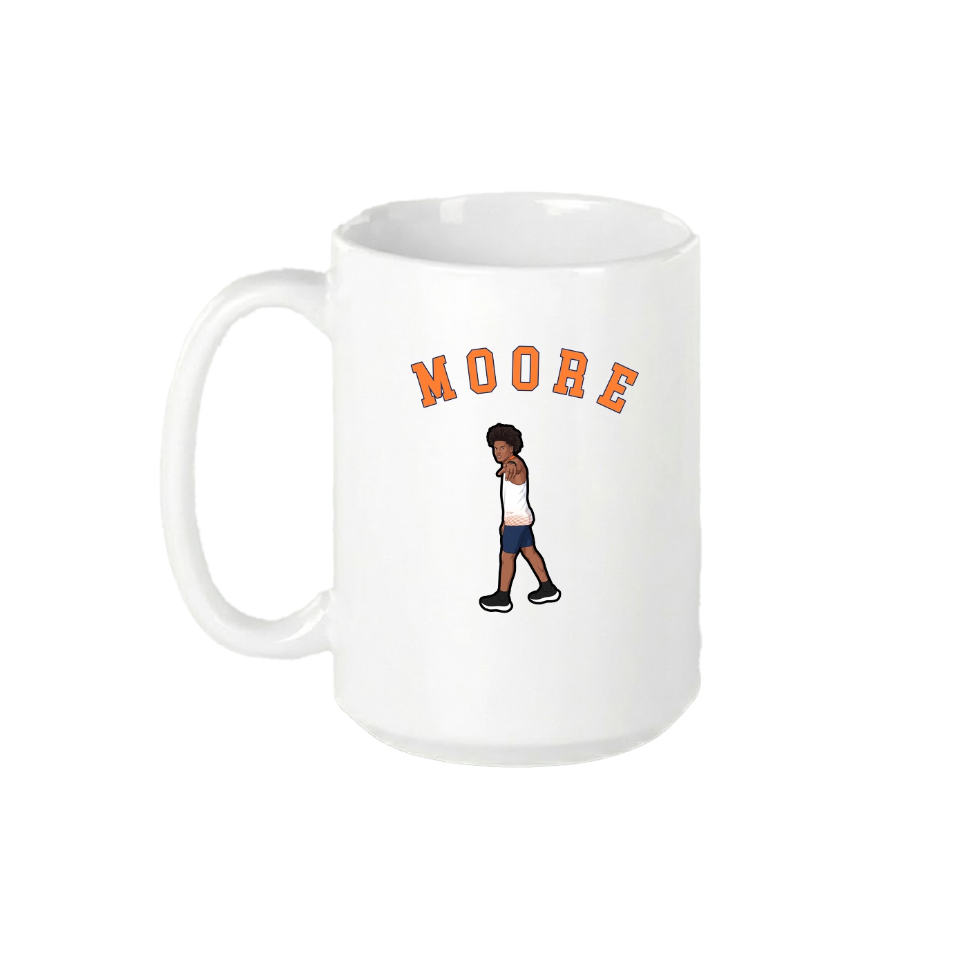 15oz Coffee Mug — Shirsey Arch in White