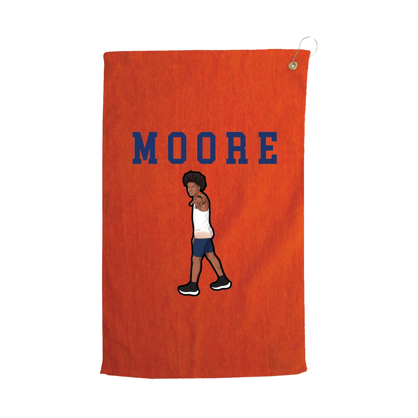 Golf Towel — Shirsey in Orange