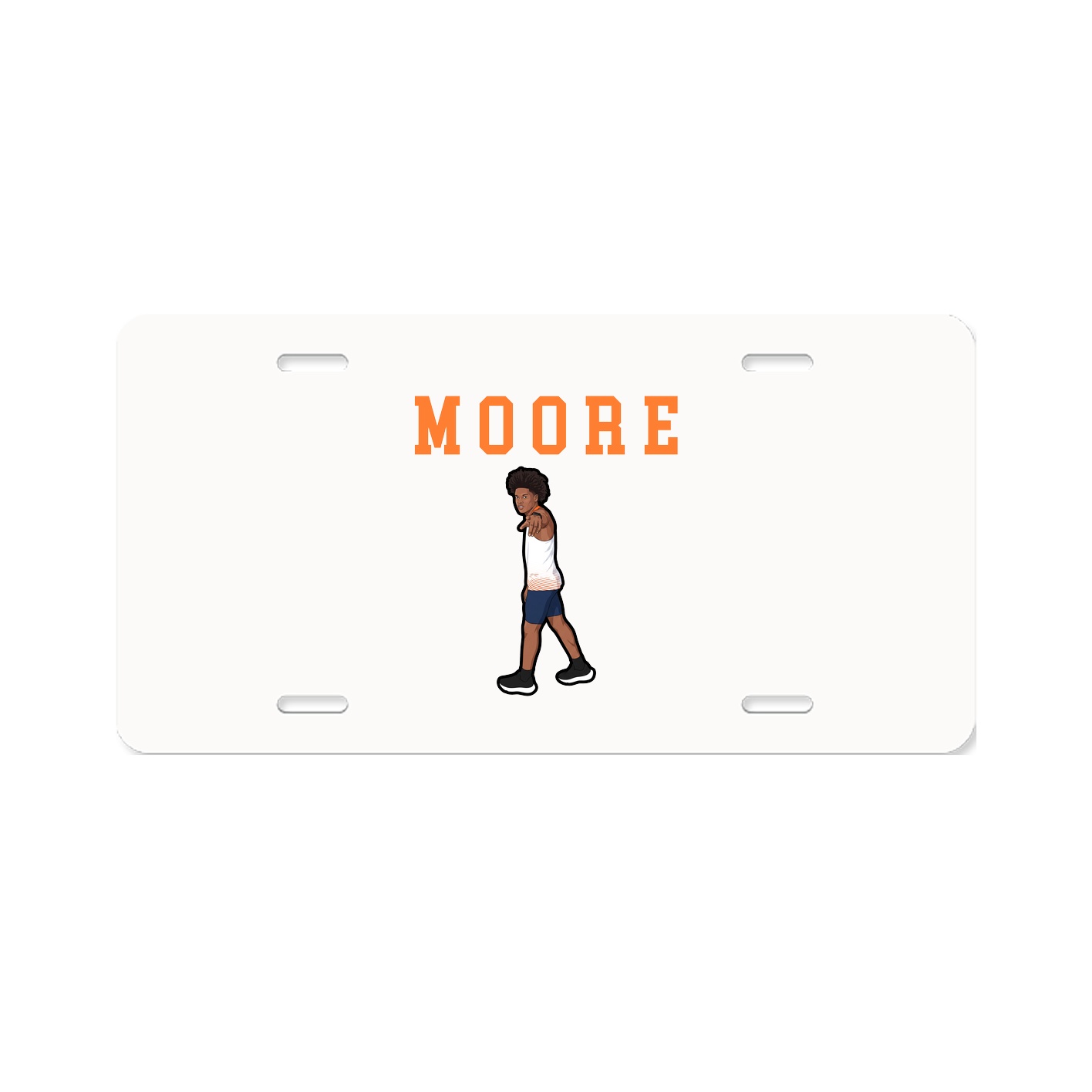 License Plate — Shirsey in Classic
