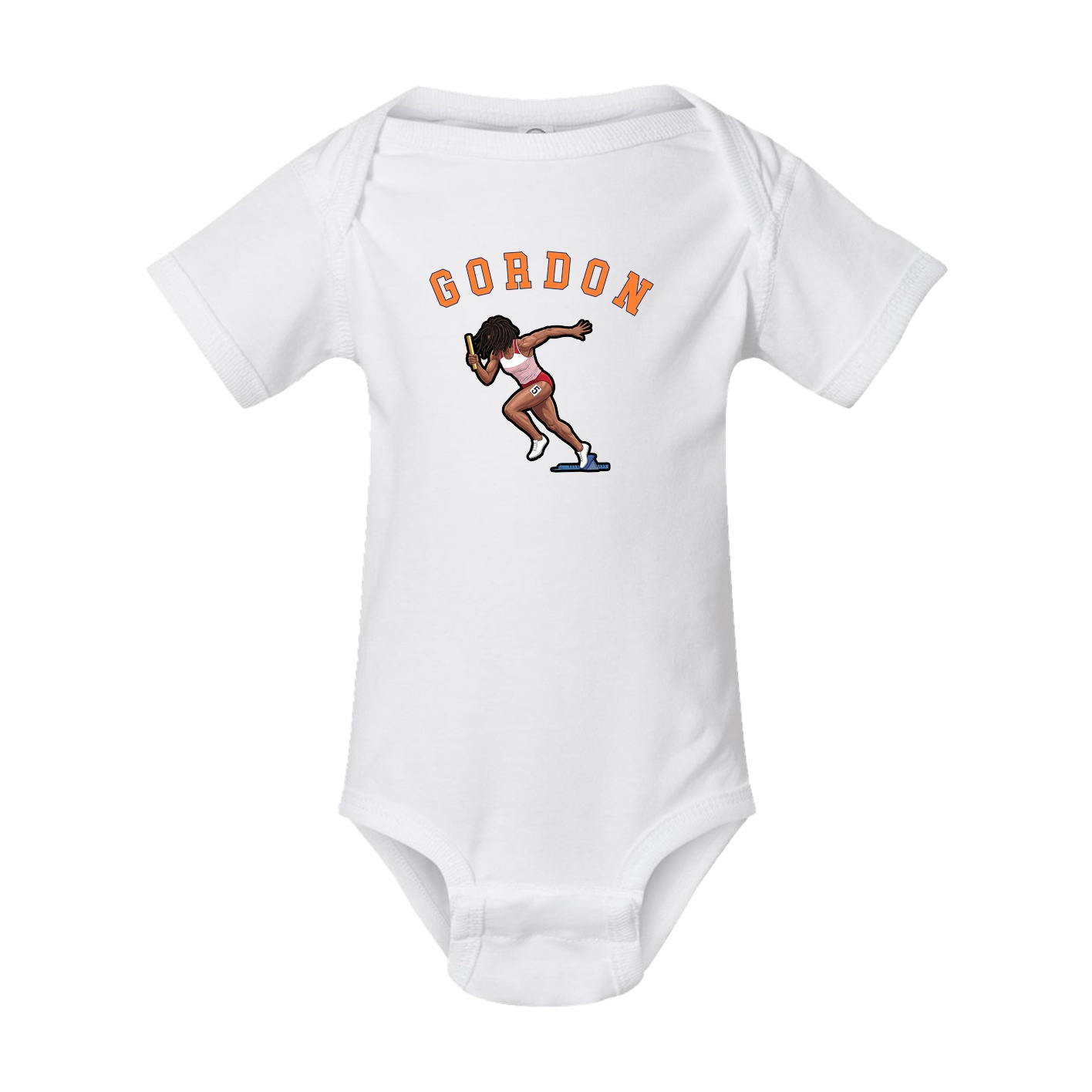 Baby Onesie — Shirsey Arch in White