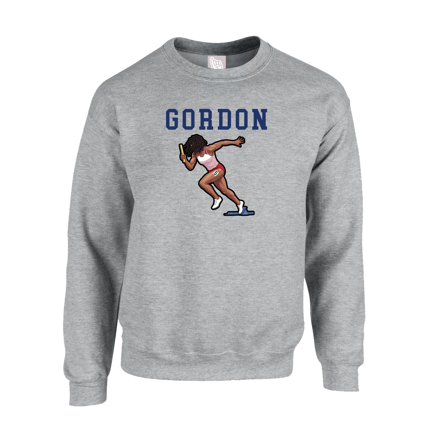 Fleece Crew — Shirsey in Grey
