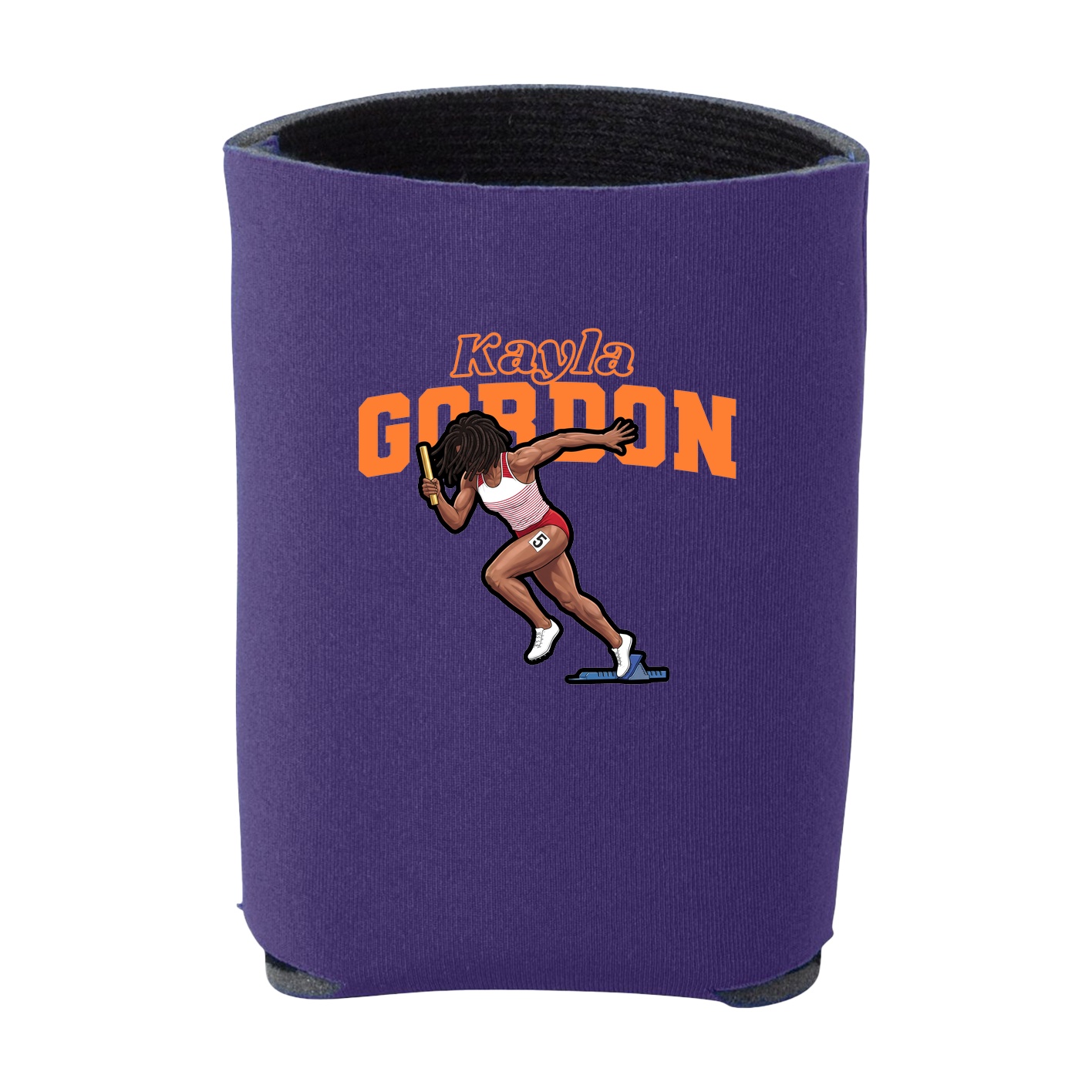 Can Holder — Name Arch in Purple