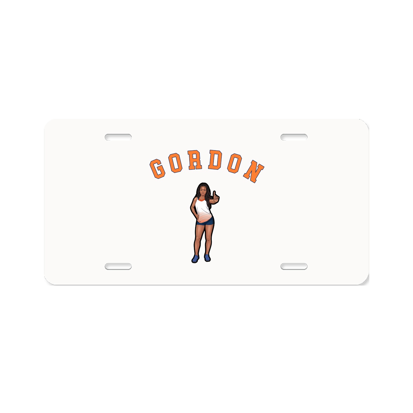 License Plate — Shirsey Arch in Classic