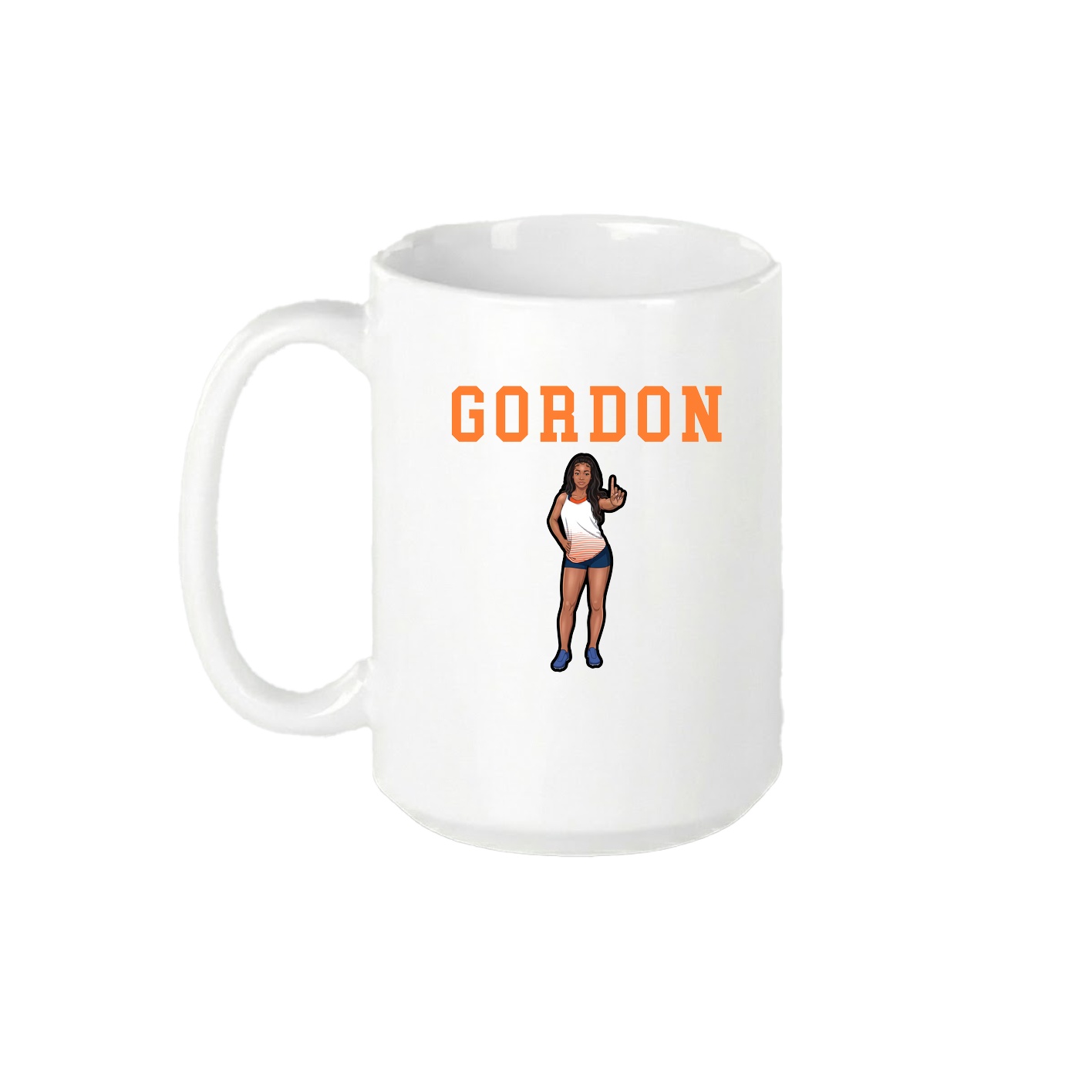15oz Coffee Mug — Shirsey in White