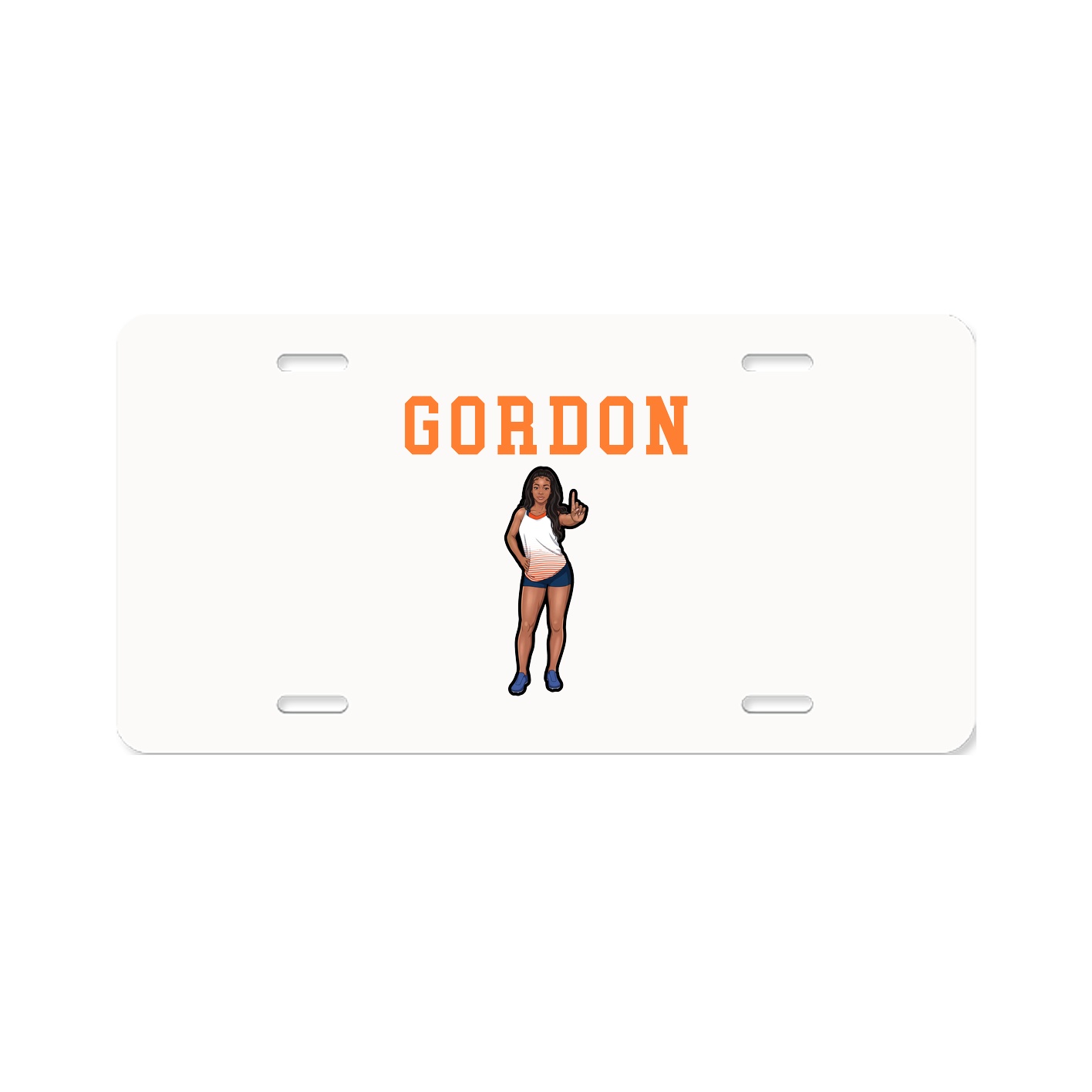 License Plate — Shirsey in Classic