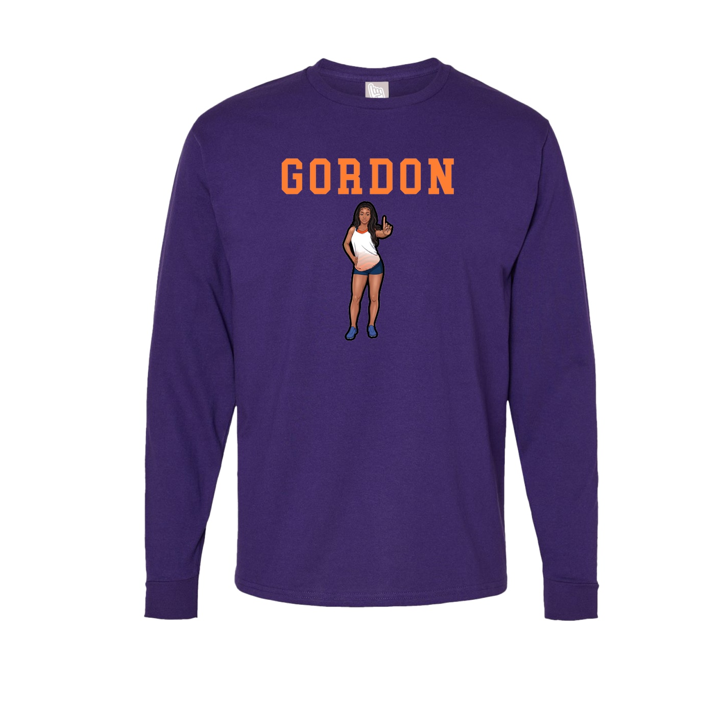 Long Sleeve Tee — Shirsey in Purple