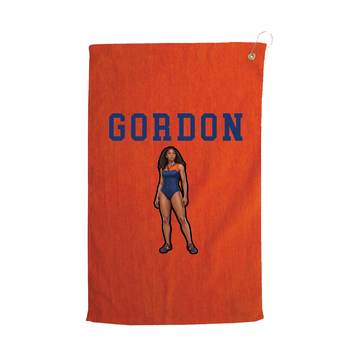 Golf Towel — Shirsey in Orange