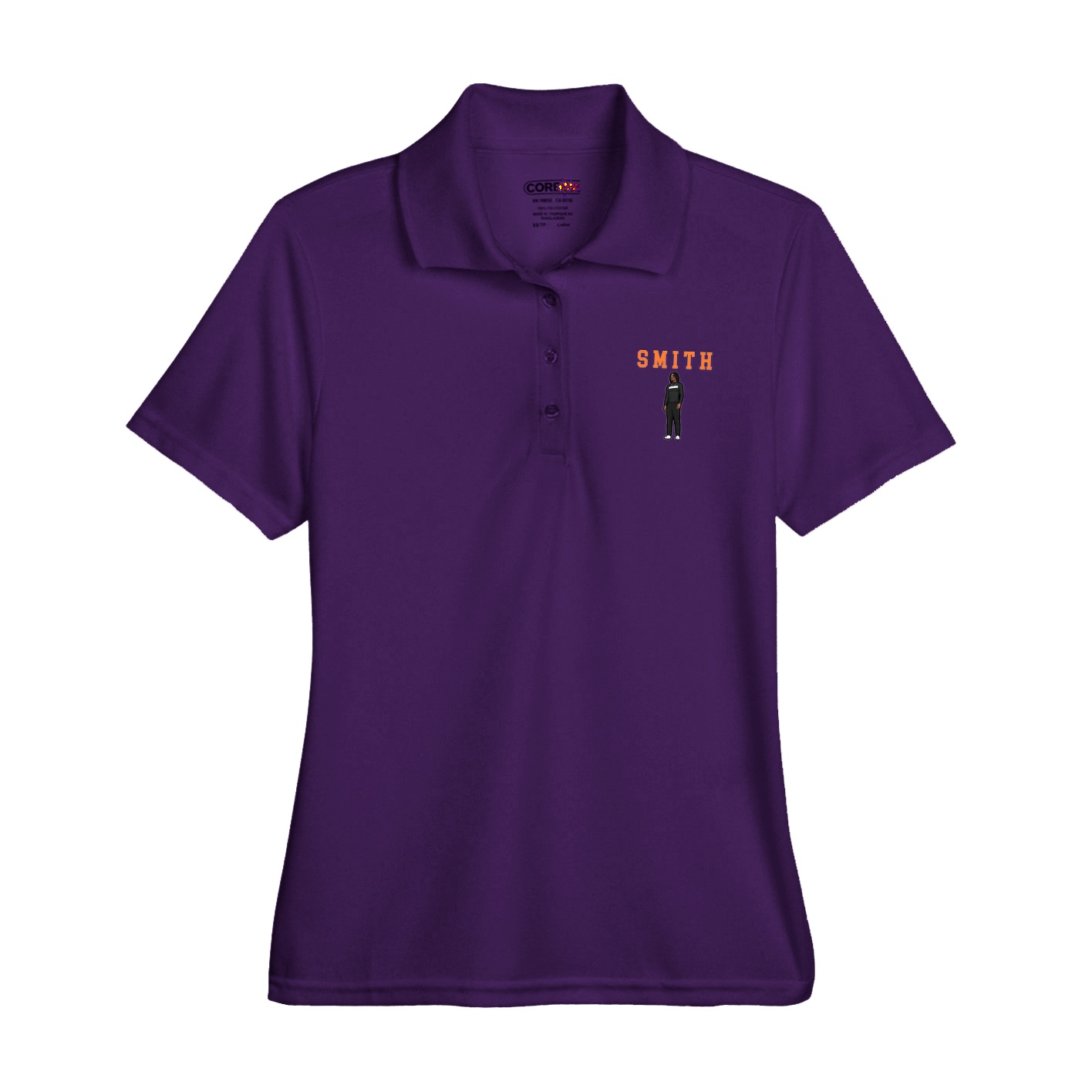 Womens Performance Polo — Shirsey in Purple