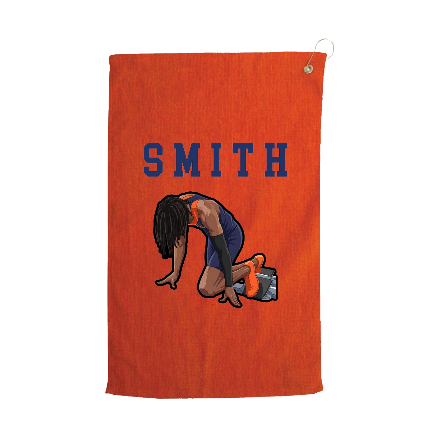 Golf Towel — Shirsey in Orange