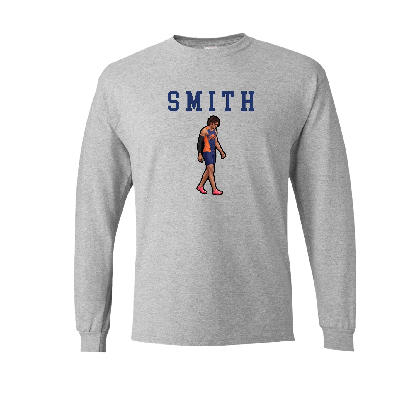 Long Sleeve Tee — Shirsey in Grey