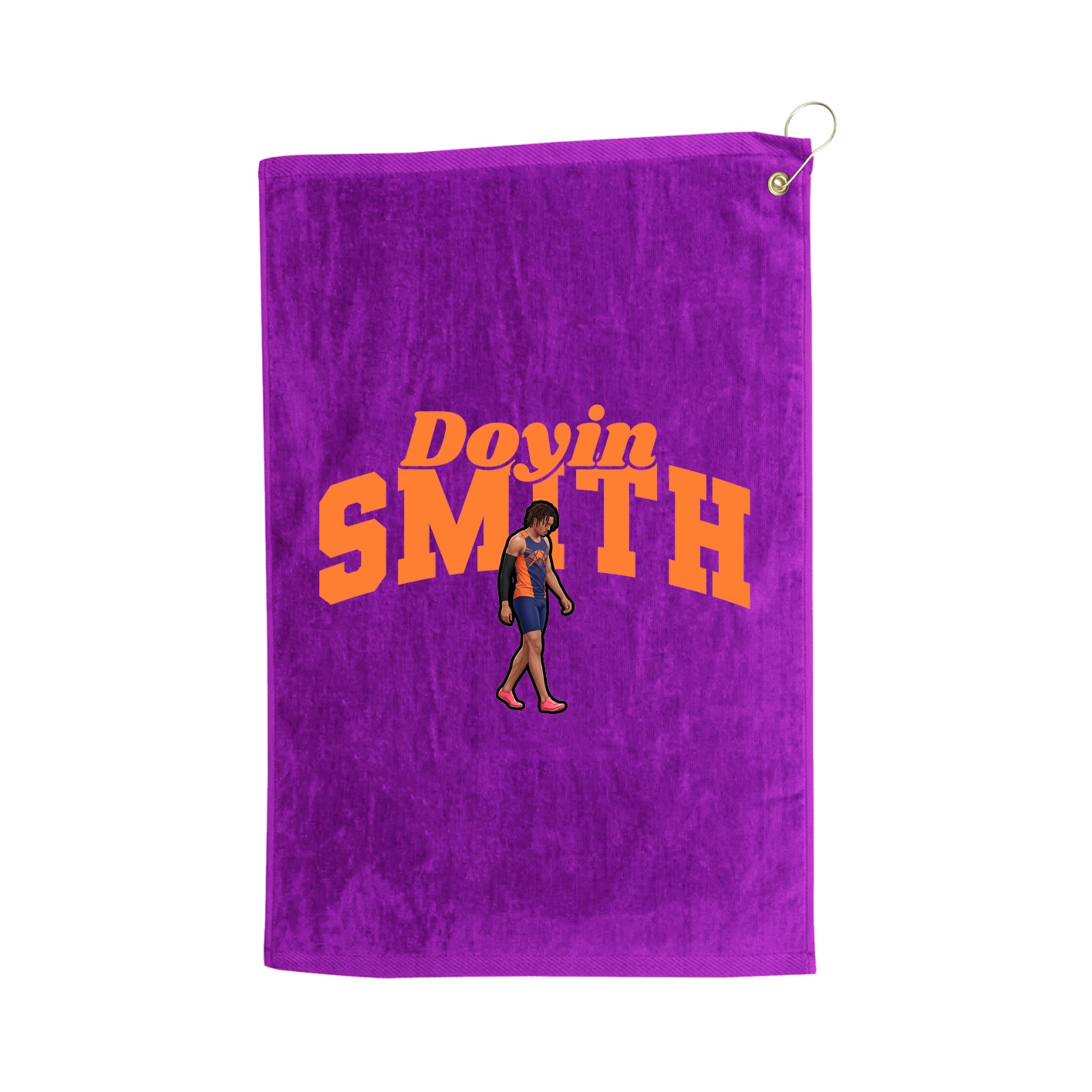 Golf Towel — Signature Arch in Purple