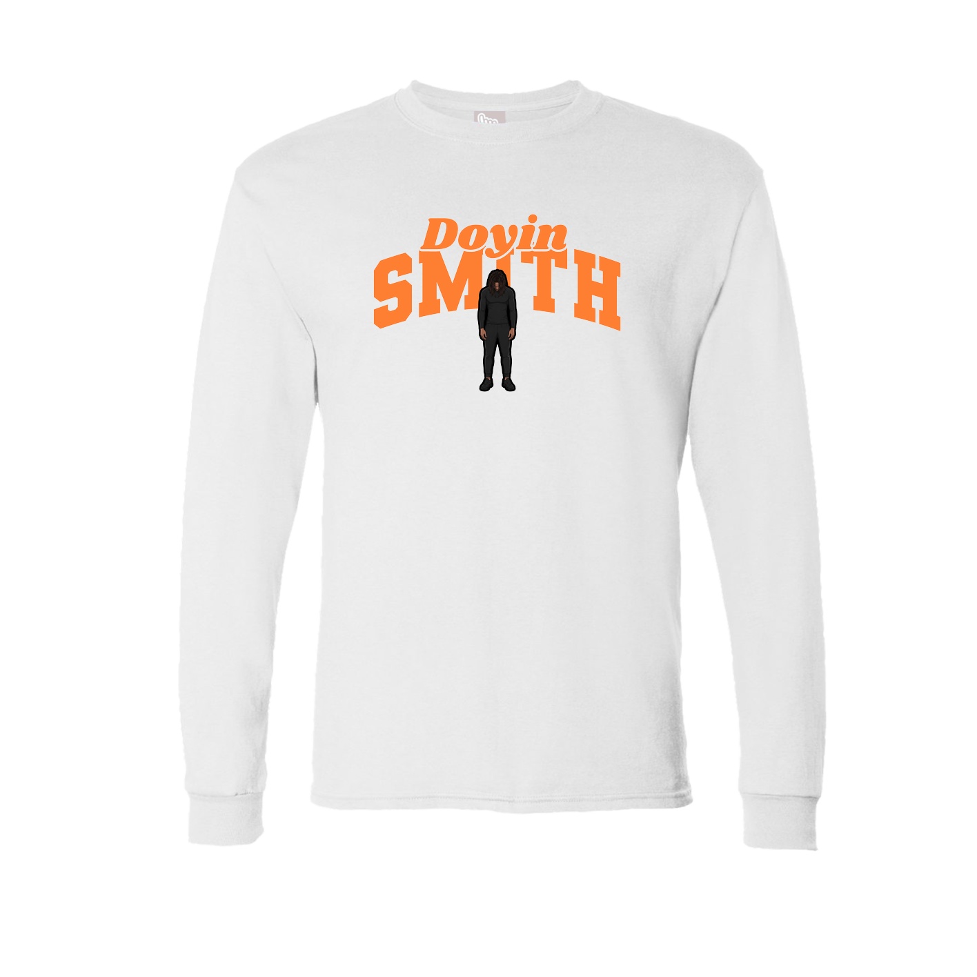 Long Sleeve Tee — Signature Arch in White