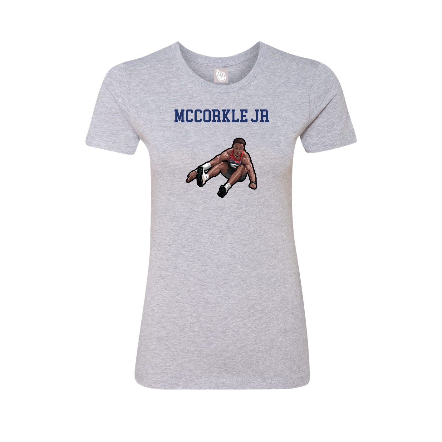 Fitted Women's Tee — Shirsey in Grey