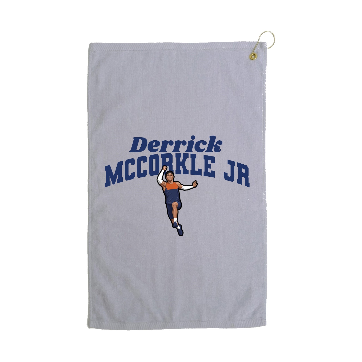 Golf Towel — Signature Arch in Grey