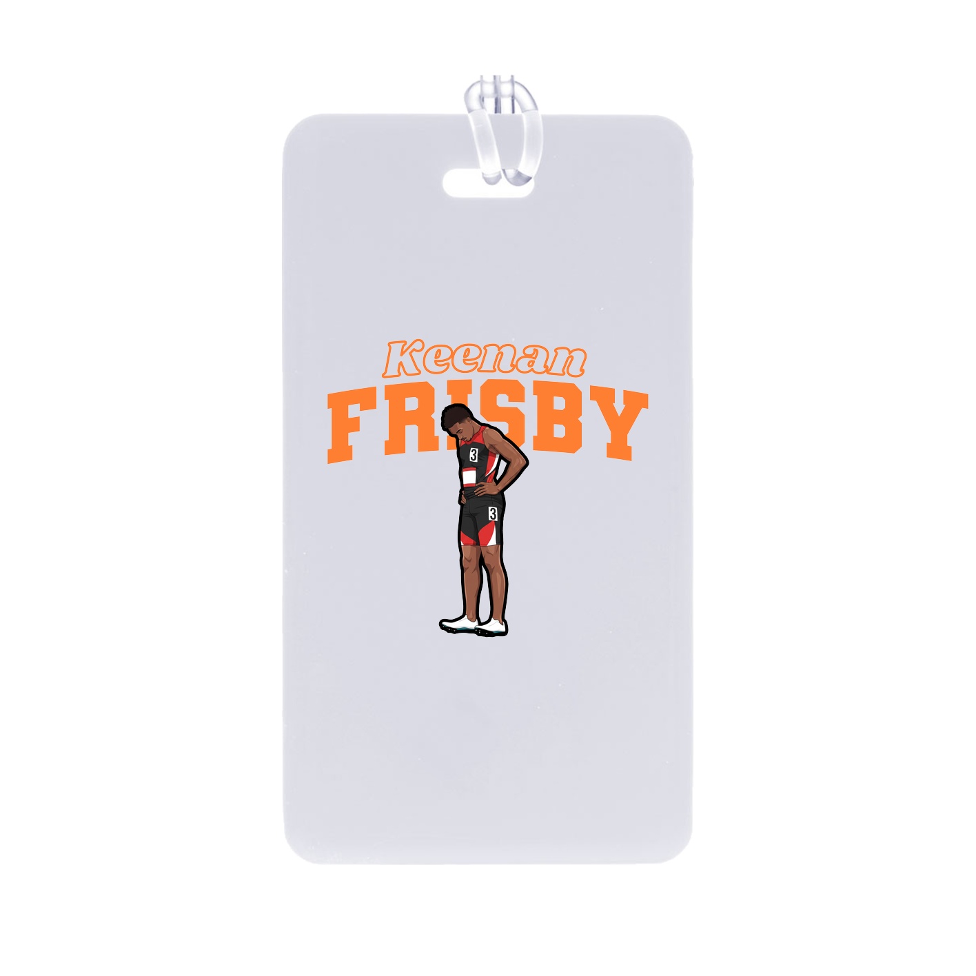 Bag Tag — Name Arch in Classic