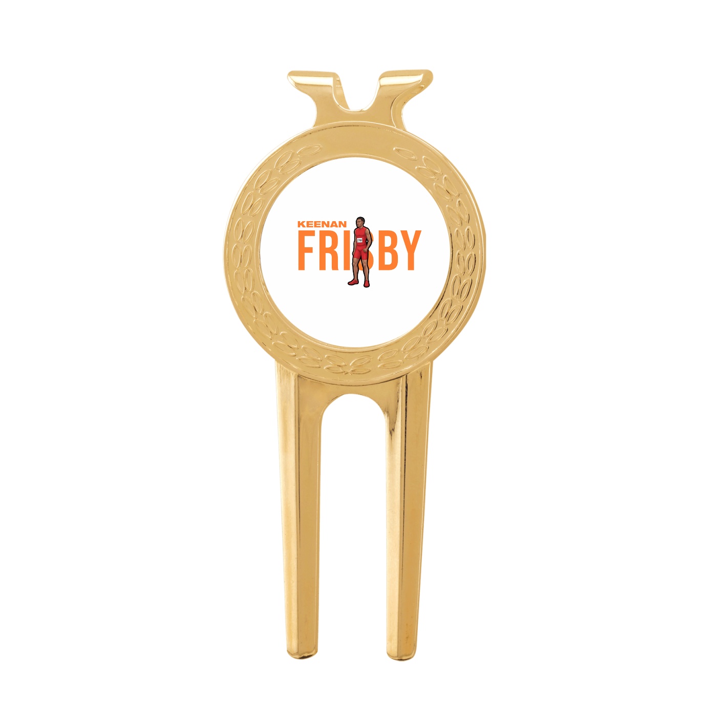 Divot Tool with Ball Marker — Player Name in Classic