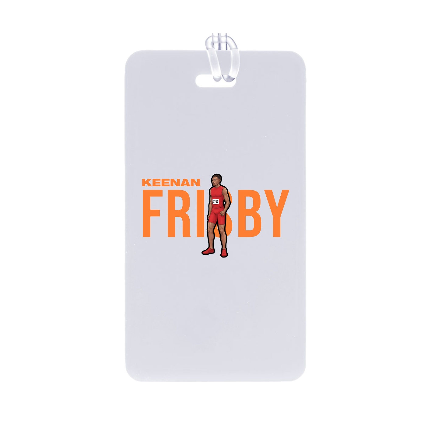 Bag Tag — Player Name in Classic
