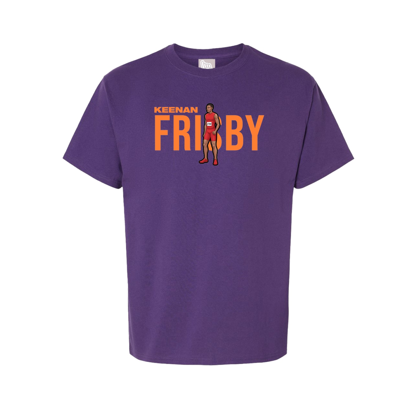 Youth Tee — Player Name in Purple