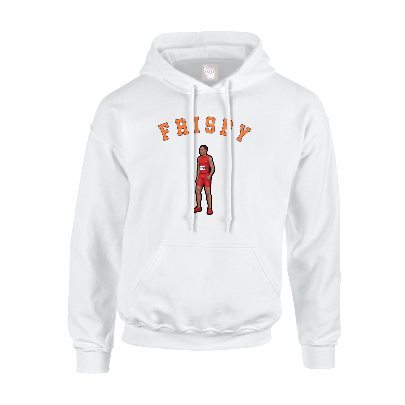 Hoodie — Shirsey Arch in White