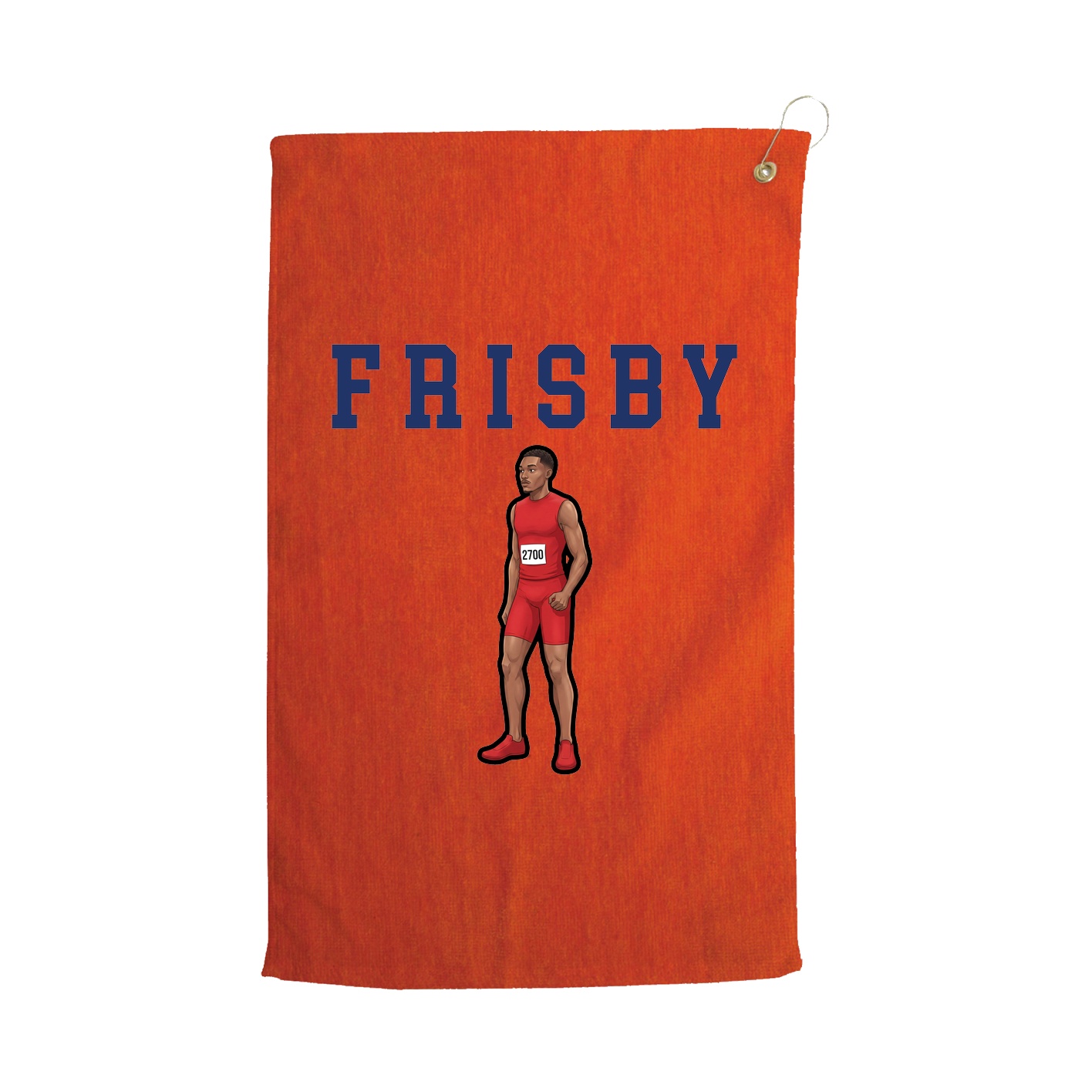Golf Towel — Shirsey in Orange