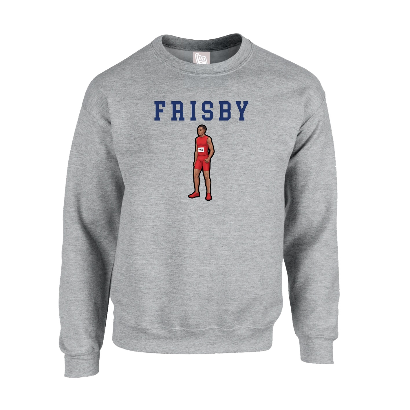 Fleece Crew — Shirsey in Grey