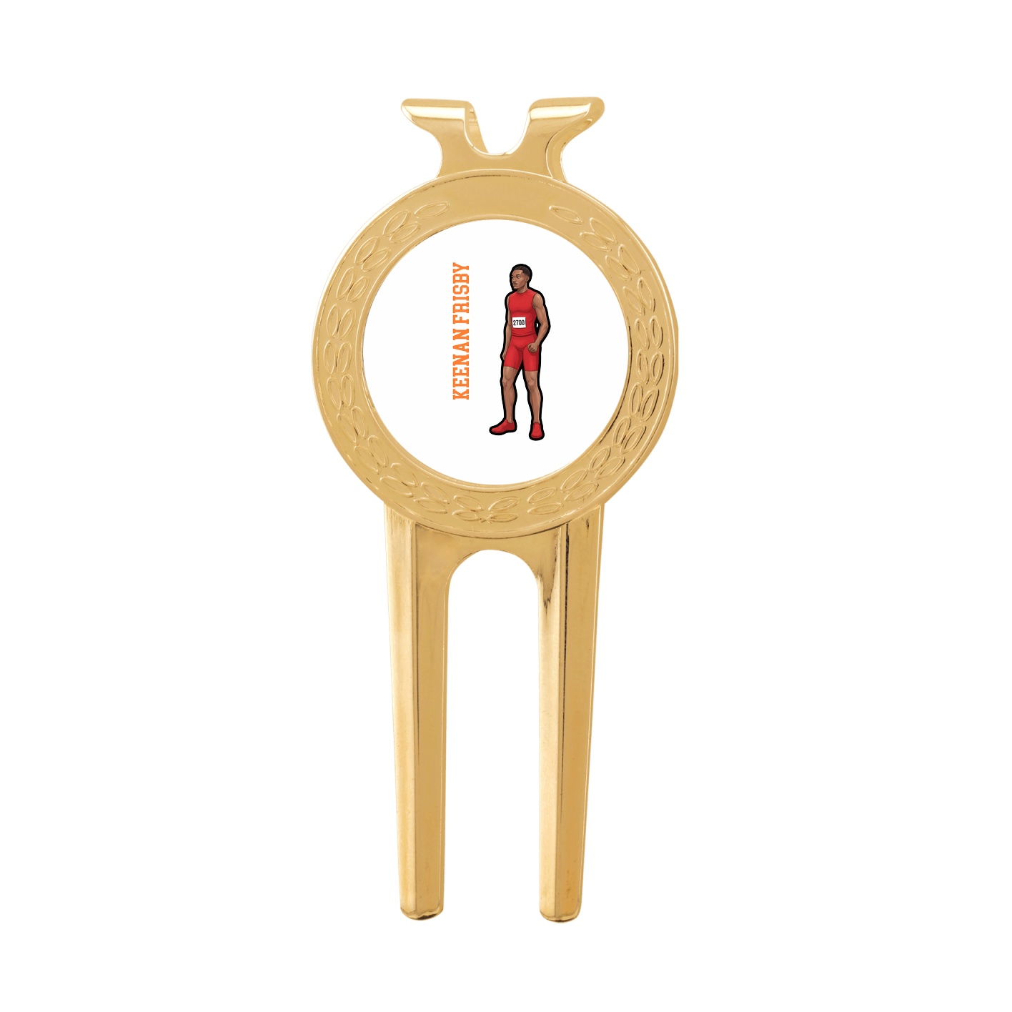 Divot Tool with Ball Marker — Name Vertical in Classic