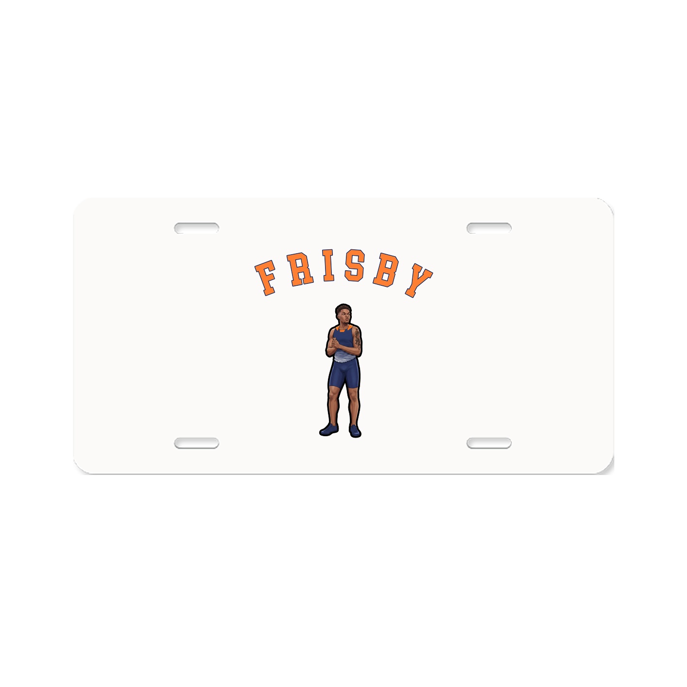 License Plate — Shirsey Arch in Classic