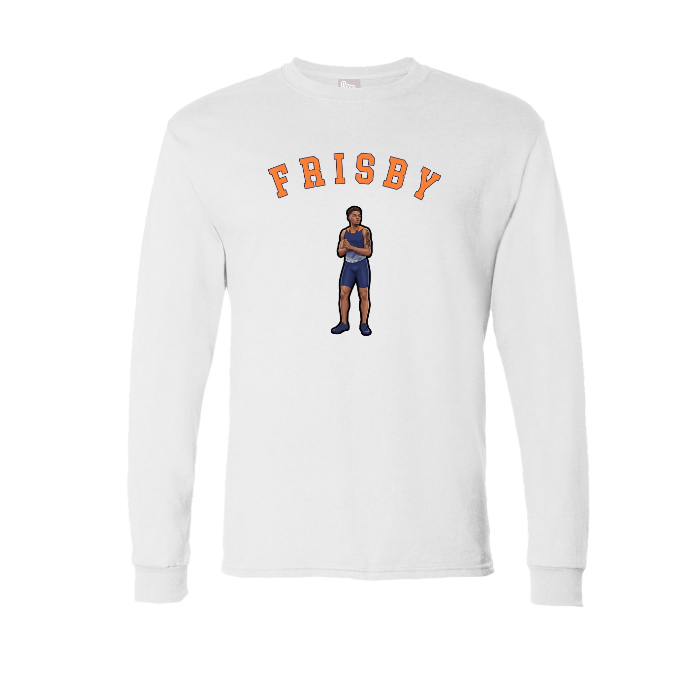 Long Sleeve Tee — Shirsey Arch in White