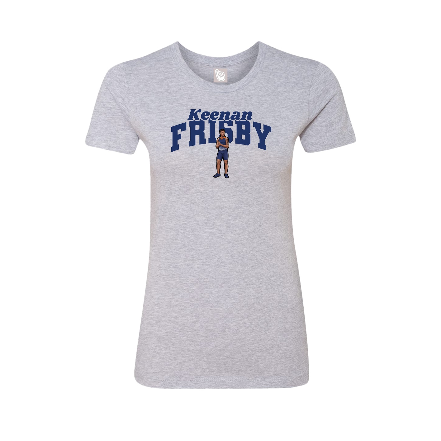 Womens Tee — Signature Arch in Grey