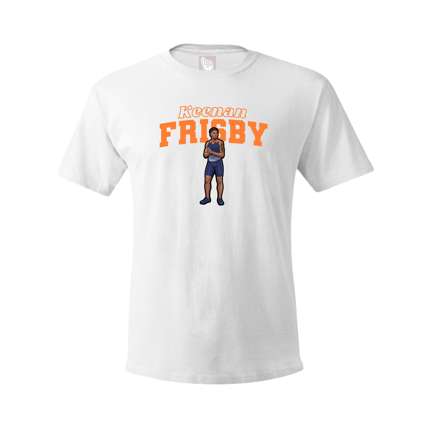 Tee — Name Arch in White