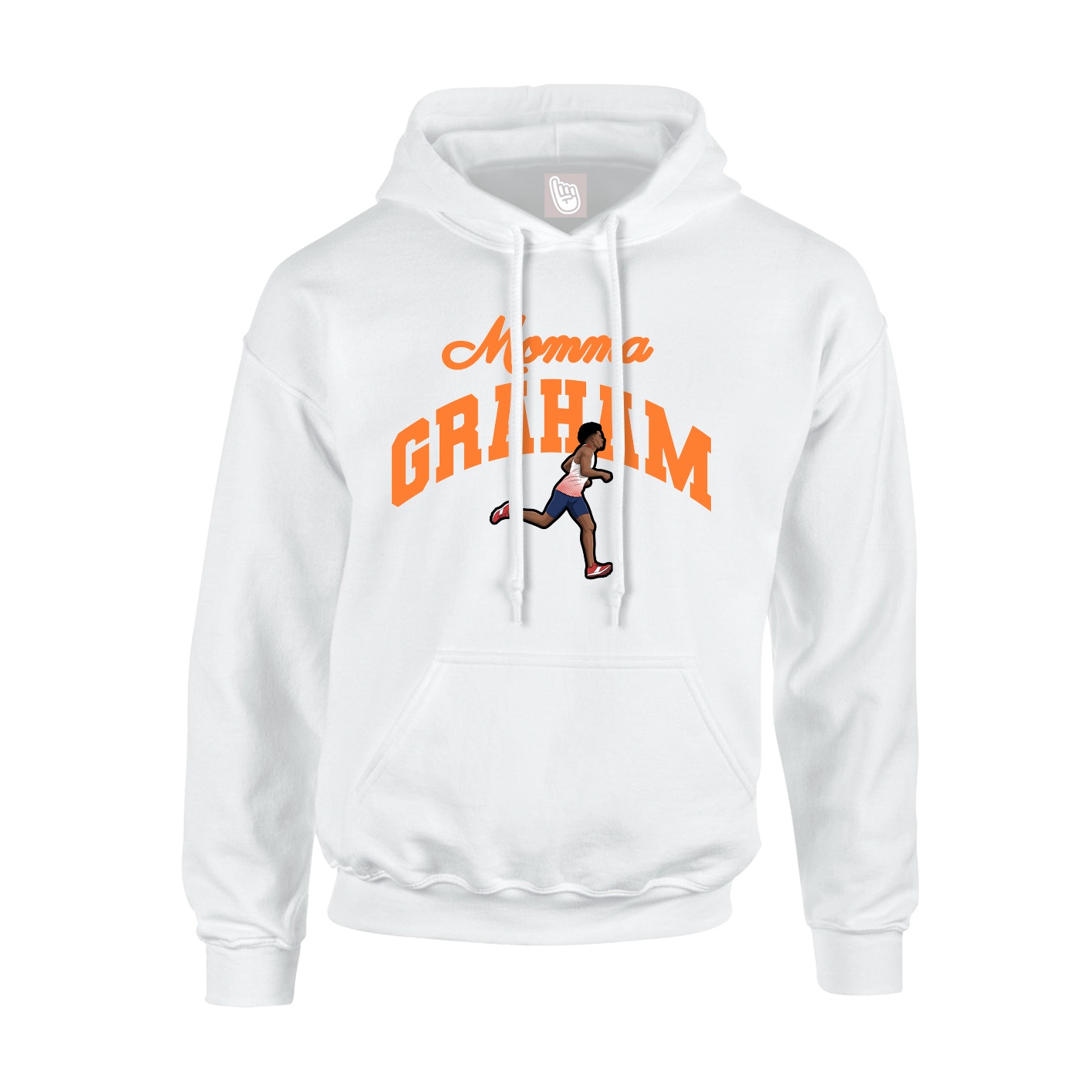 Hoodie — Mothers Day Arch in White