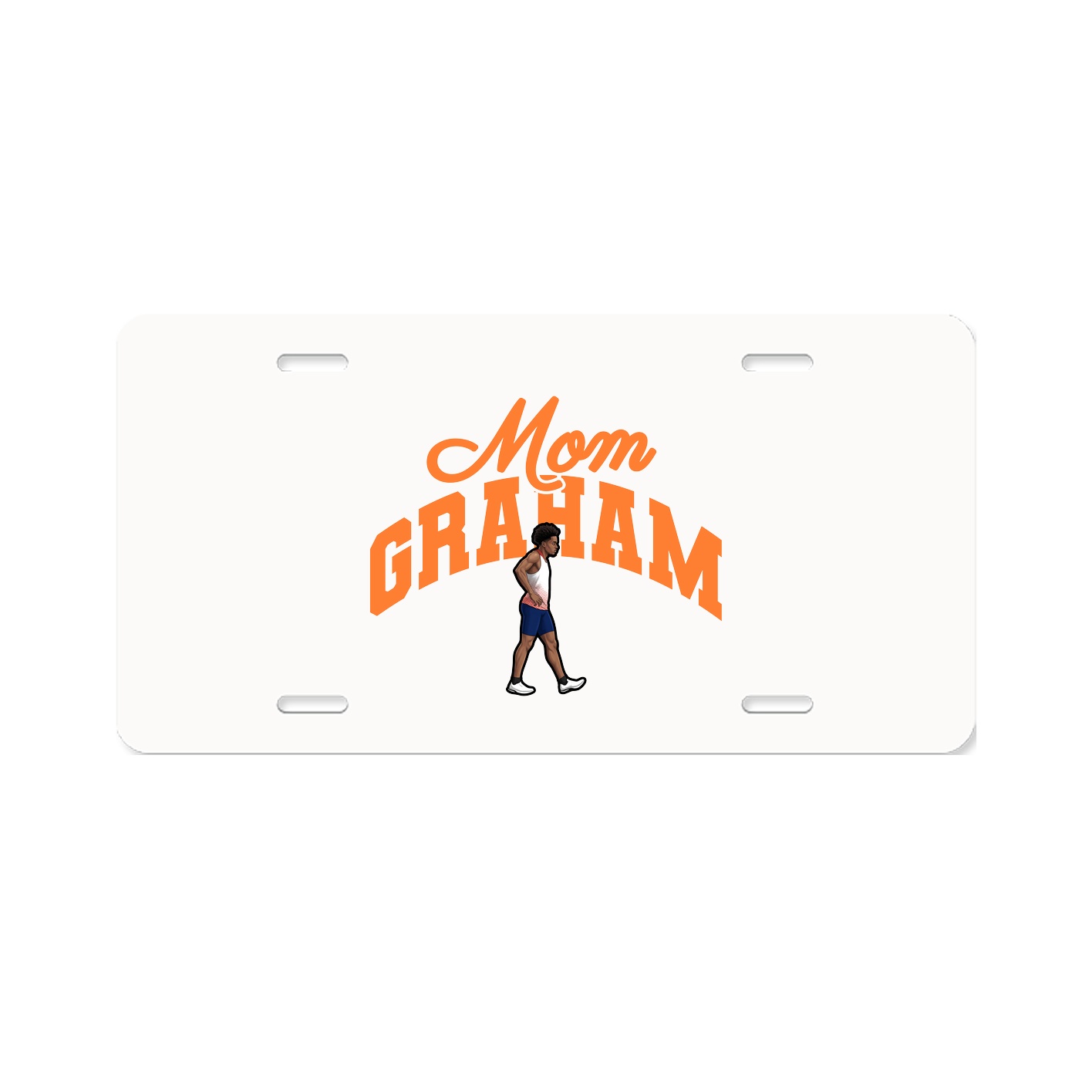 License Plate — Mothers Day Arch in Classic