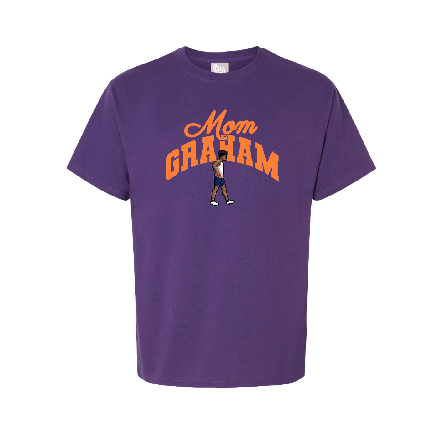 Youth Tee — Mothers Day Arch in Purple