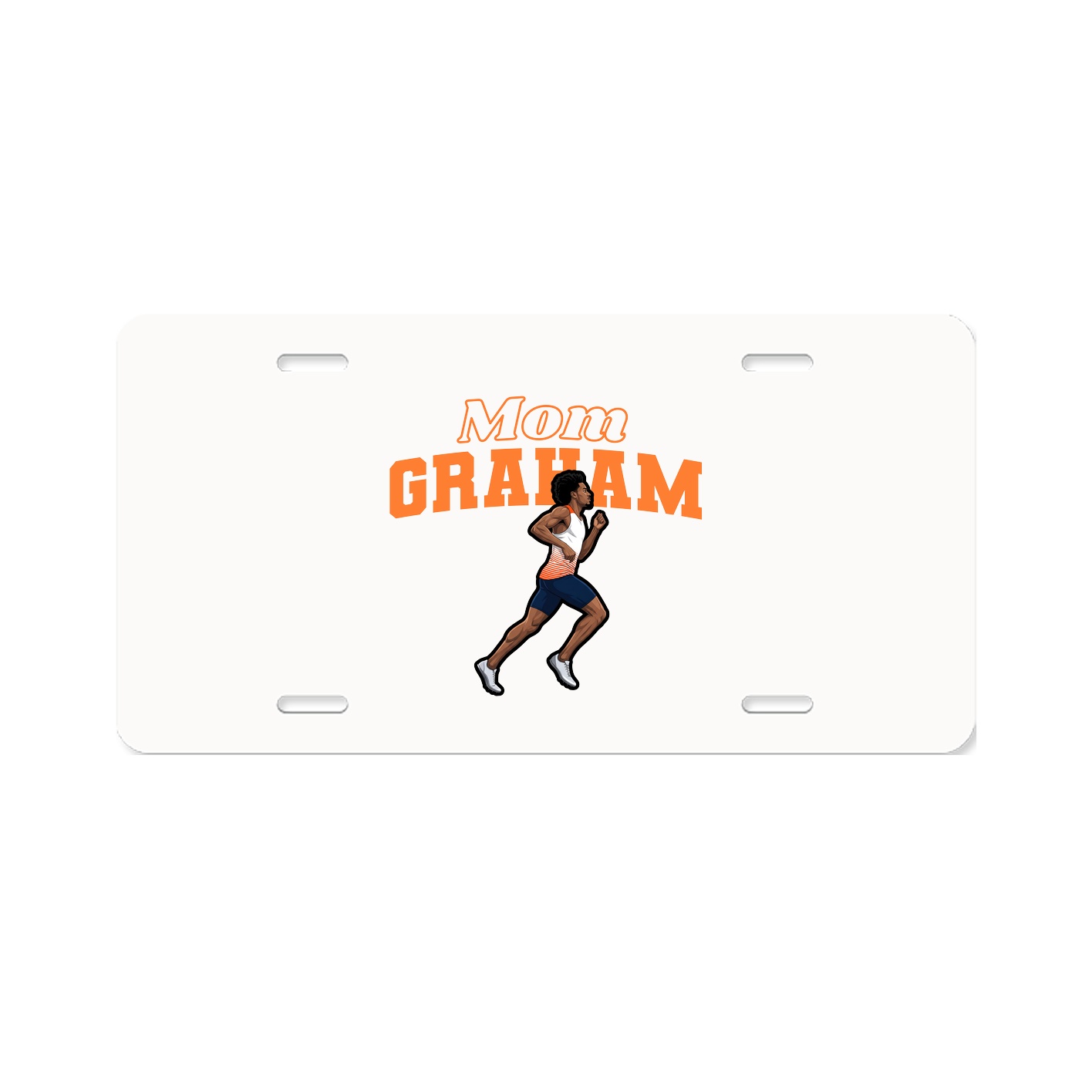 License Plate — Mothers Day Block in Classic