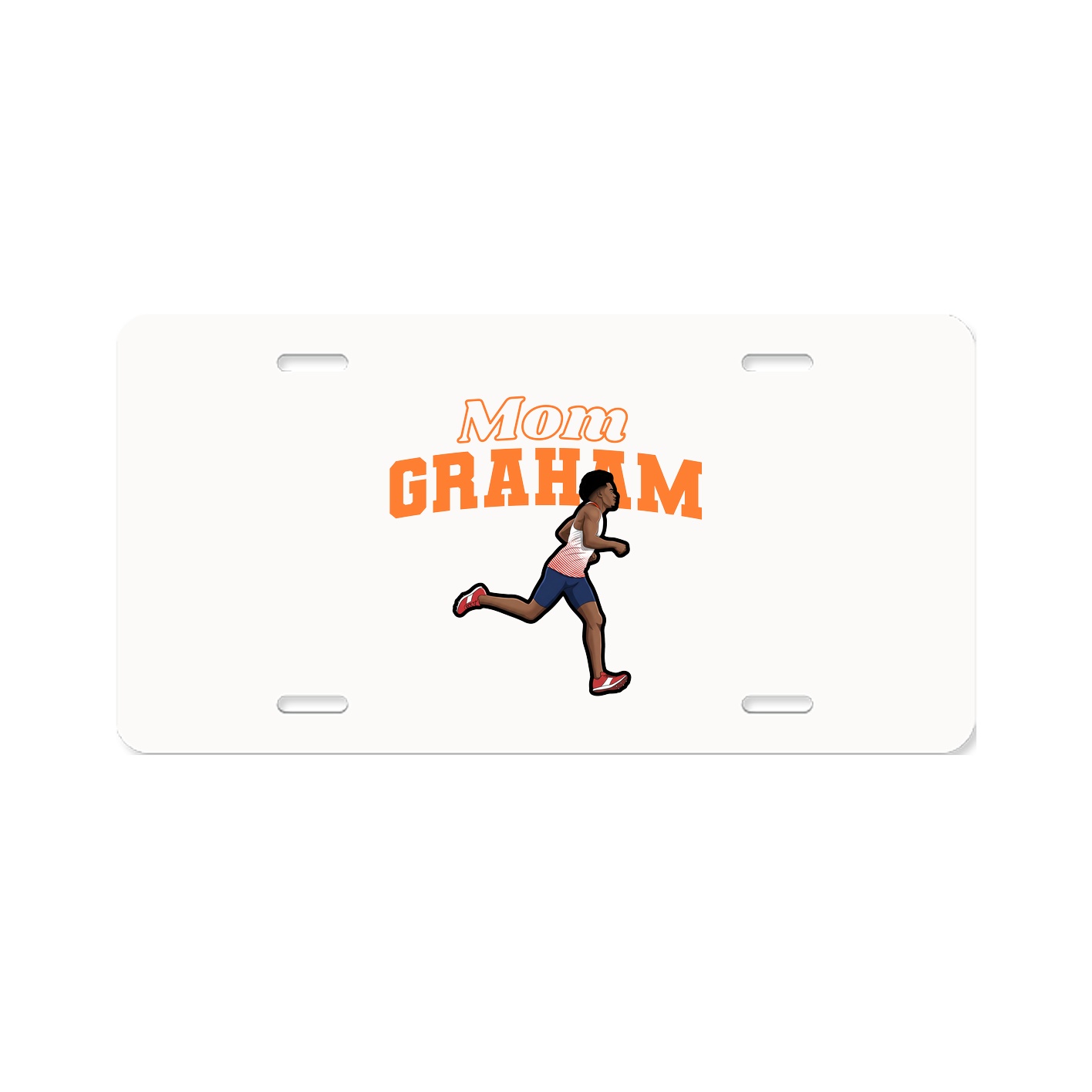 License Plate — Mothers Day Block in Classic