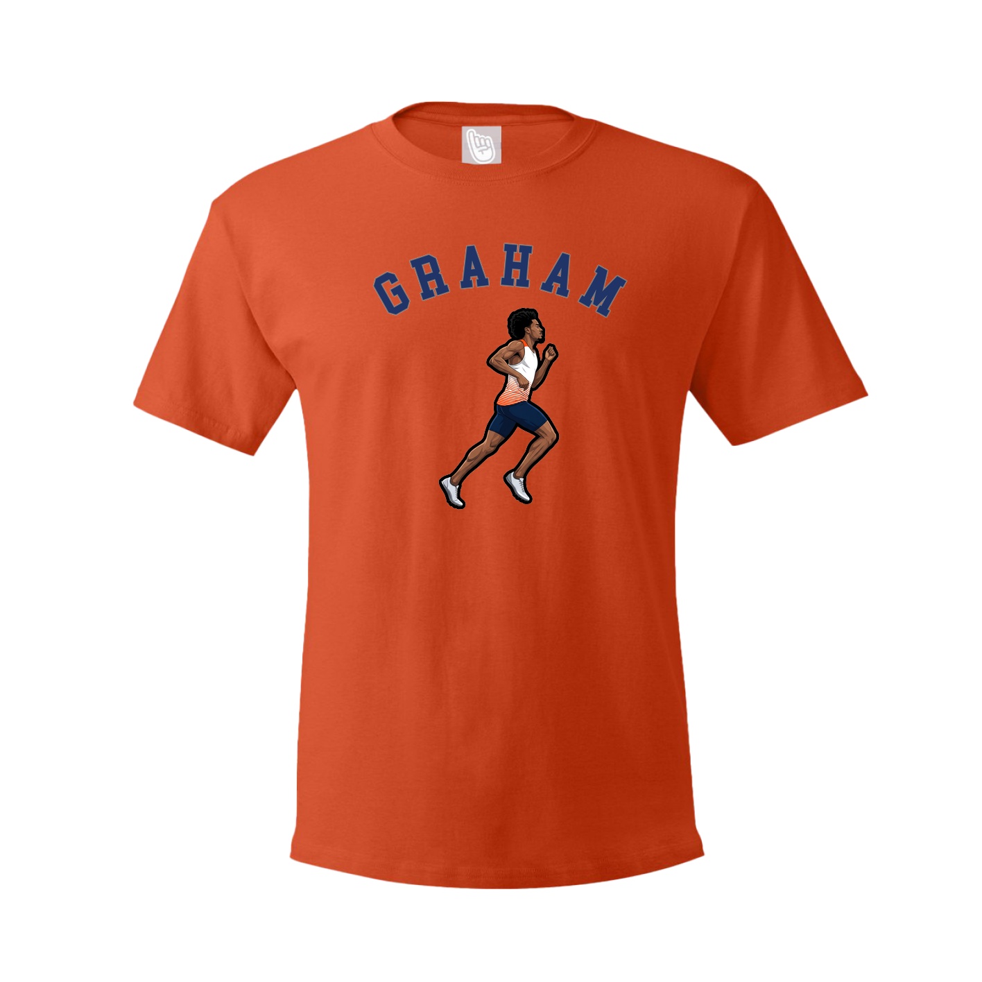 Youth Tee — Shirsey Arch in Orange