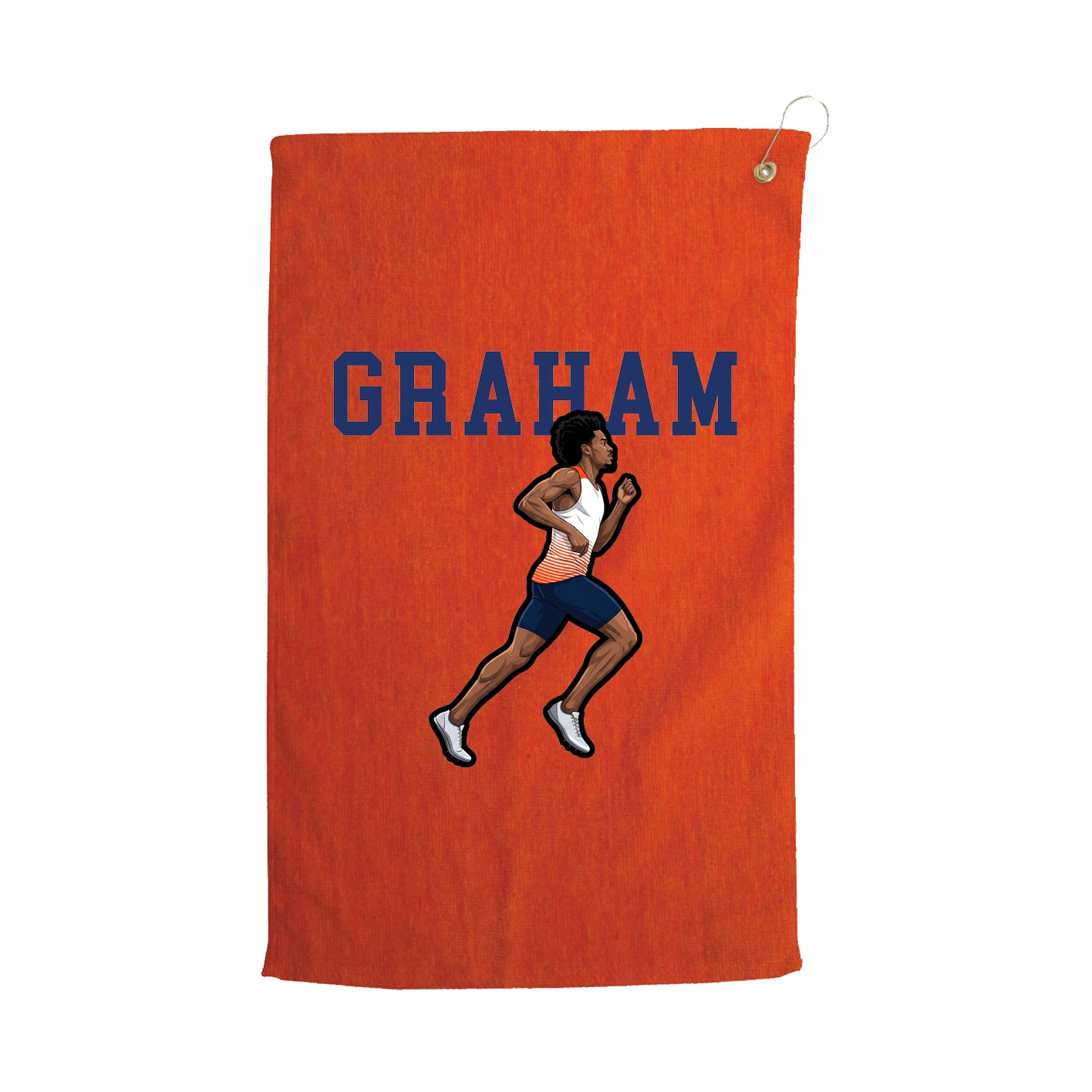 Golf Towel — Shirsey in Orange